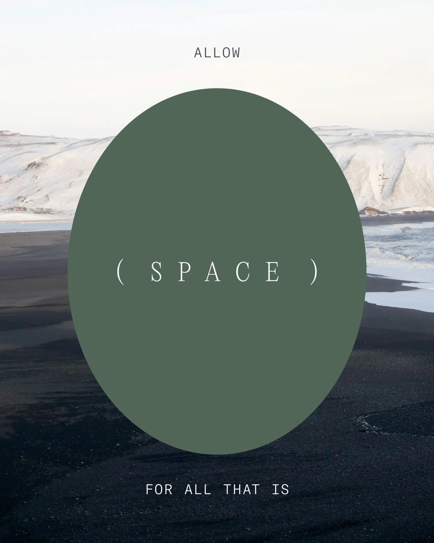 The holidays may encompass a range of emotions, including connection, tension, aloneness, longing, joy, anger, grief, happiness, or another shade of the human experience. However it is for you, we invite you to share our mantra today as we allow spac