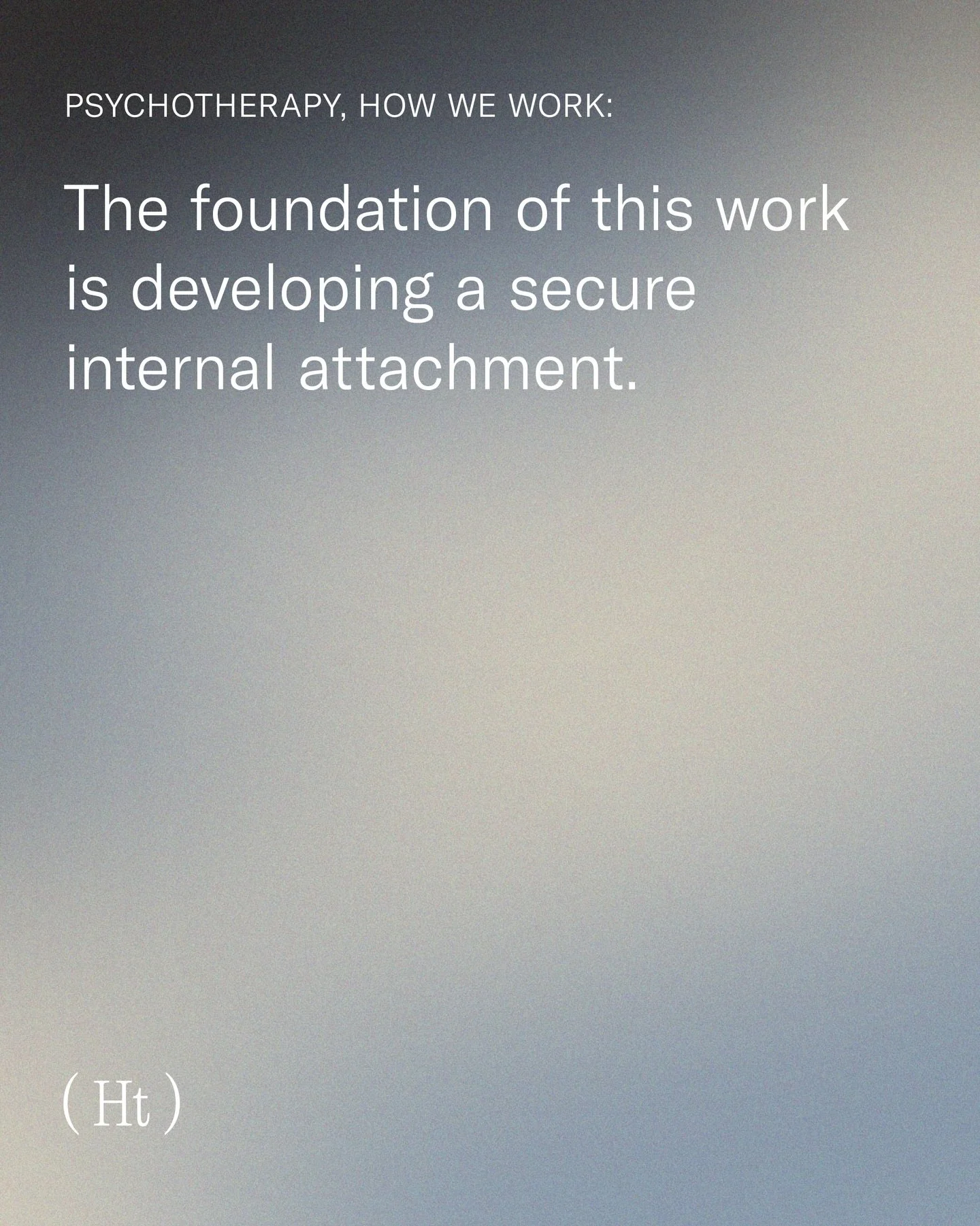 If something in you softened and came alive while reading this, that matters. You can work with us through 1:1 relational psychotherapy. Link in bio. &mdash; (Hue) Therapy