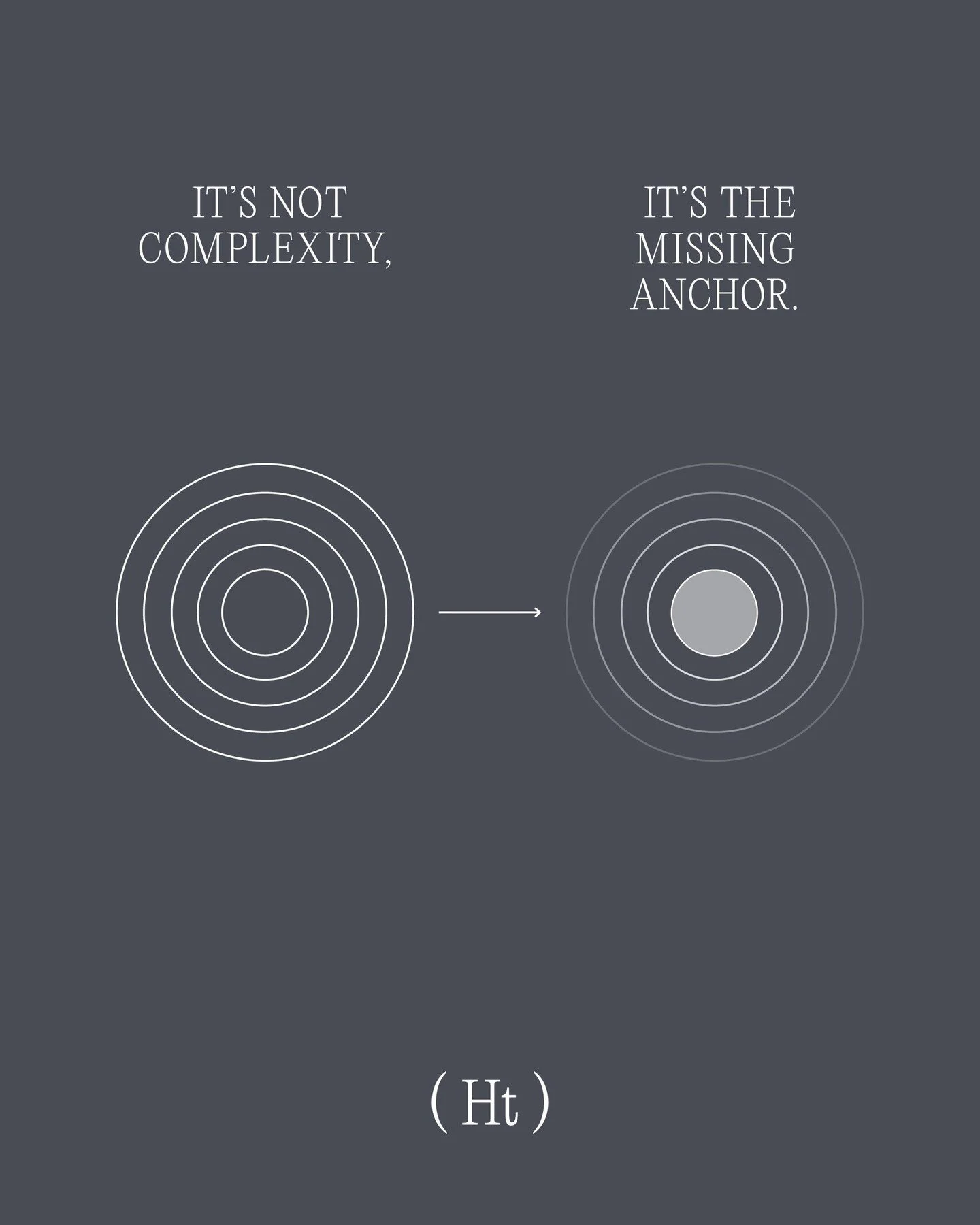 Being complex isn&rsquo;t the issue; a lack of internal grounding is.

Depth, creativity, and multiplicity are natural human qualities.

When there&rsquo;s no internal anchor to hold them, those qualities can feel chaotic rather than expansive. Thera
