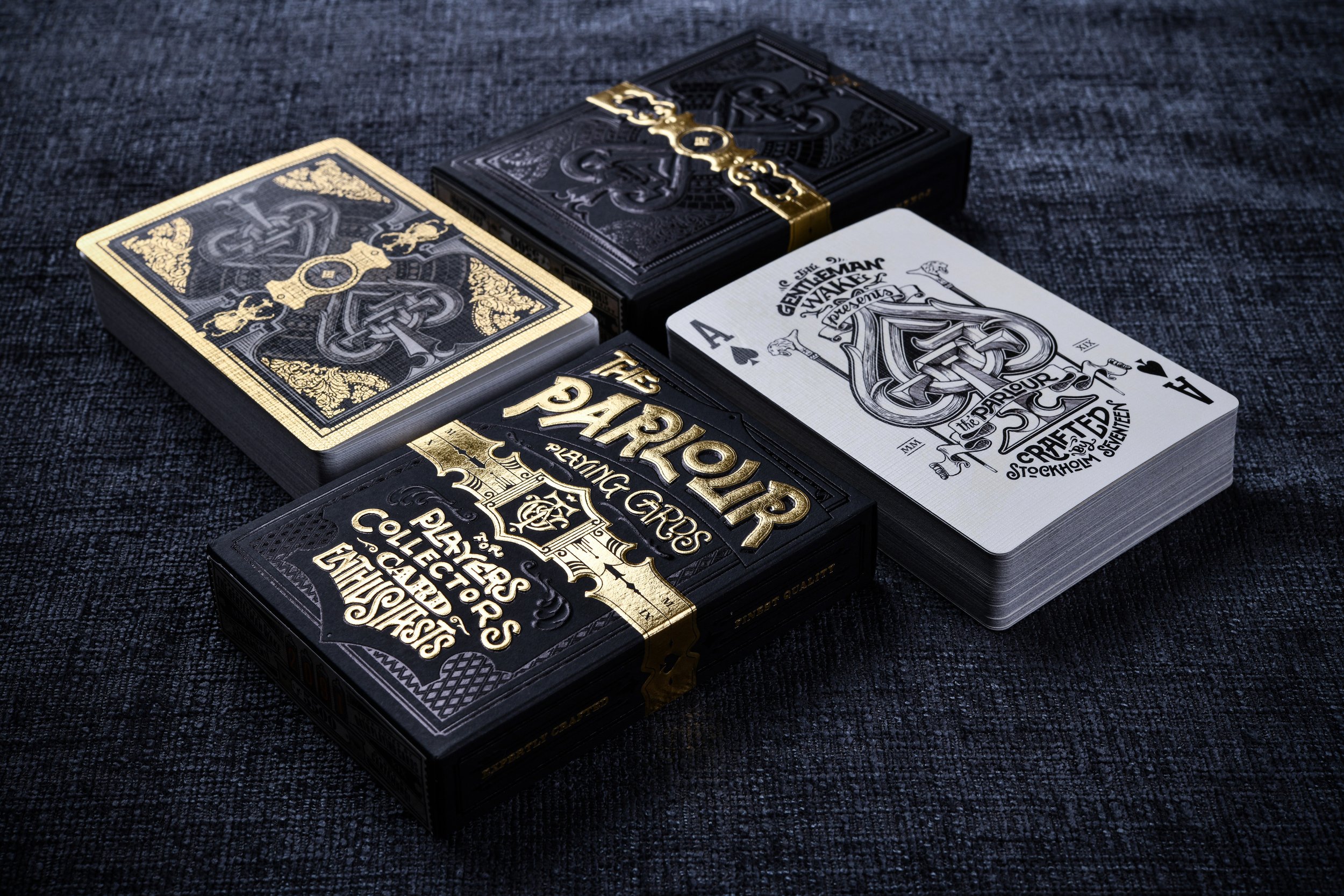 The Gentleman Wake - Luxury Playing Cards