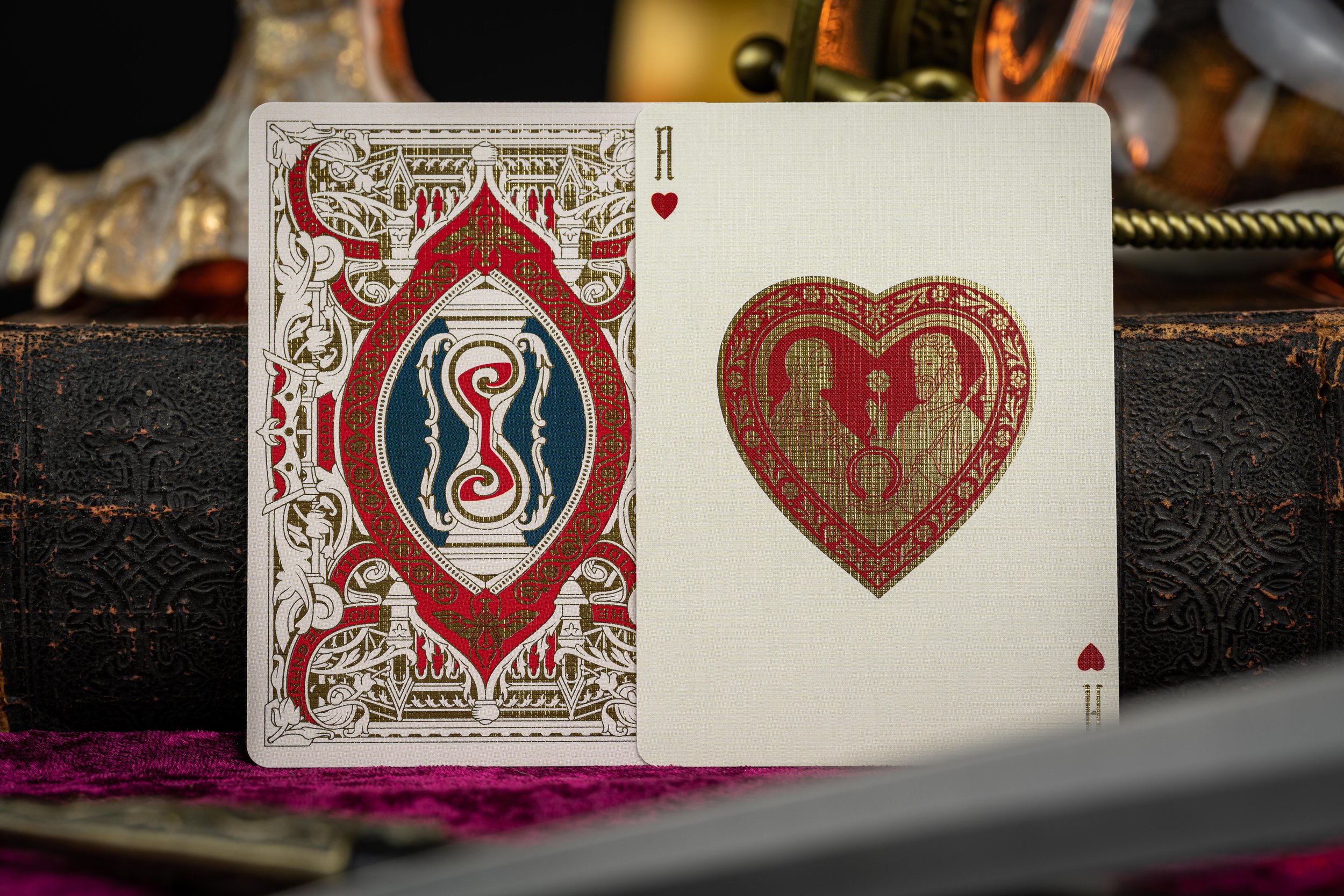 Monarch Playing Cards Red Edition