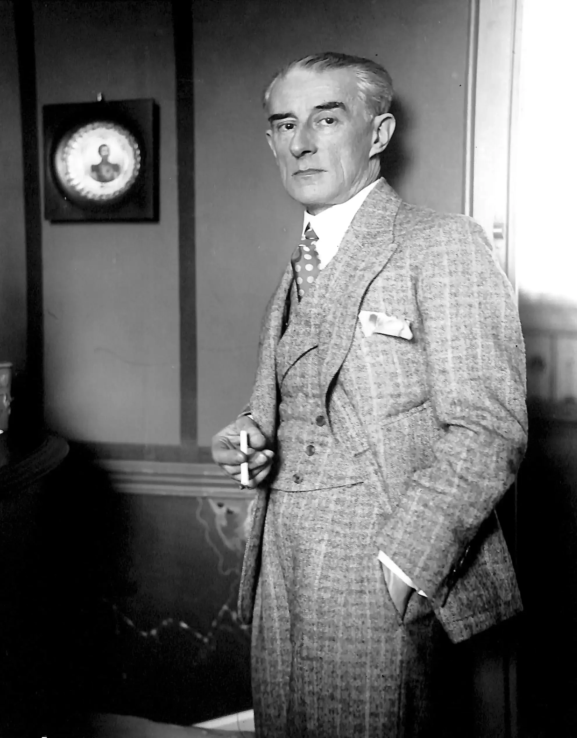 Retrato de Maurice Ravel
