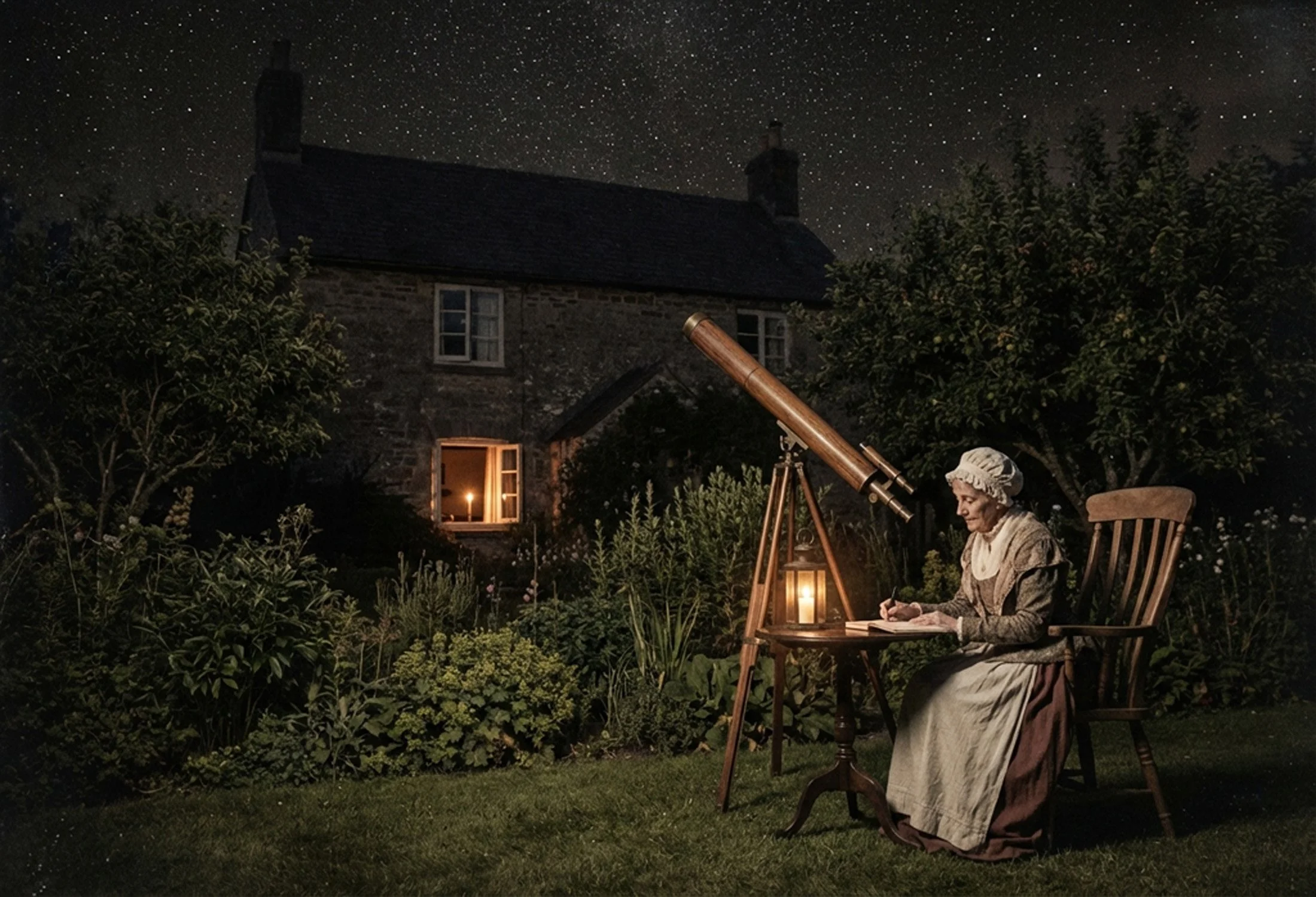 Isaac Newton, los Herschel y Charles Darwin