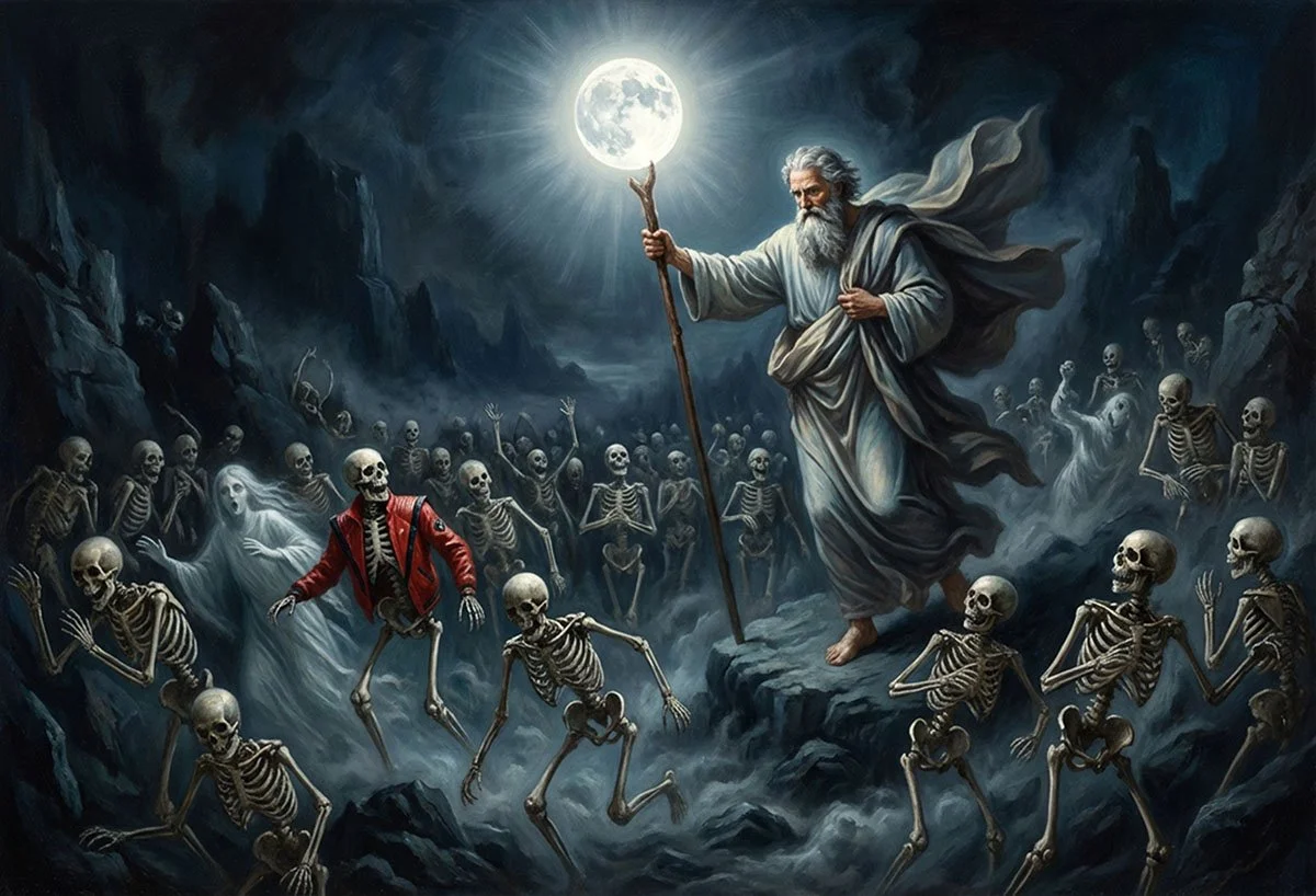 San Pedro en el inframundo (ia)