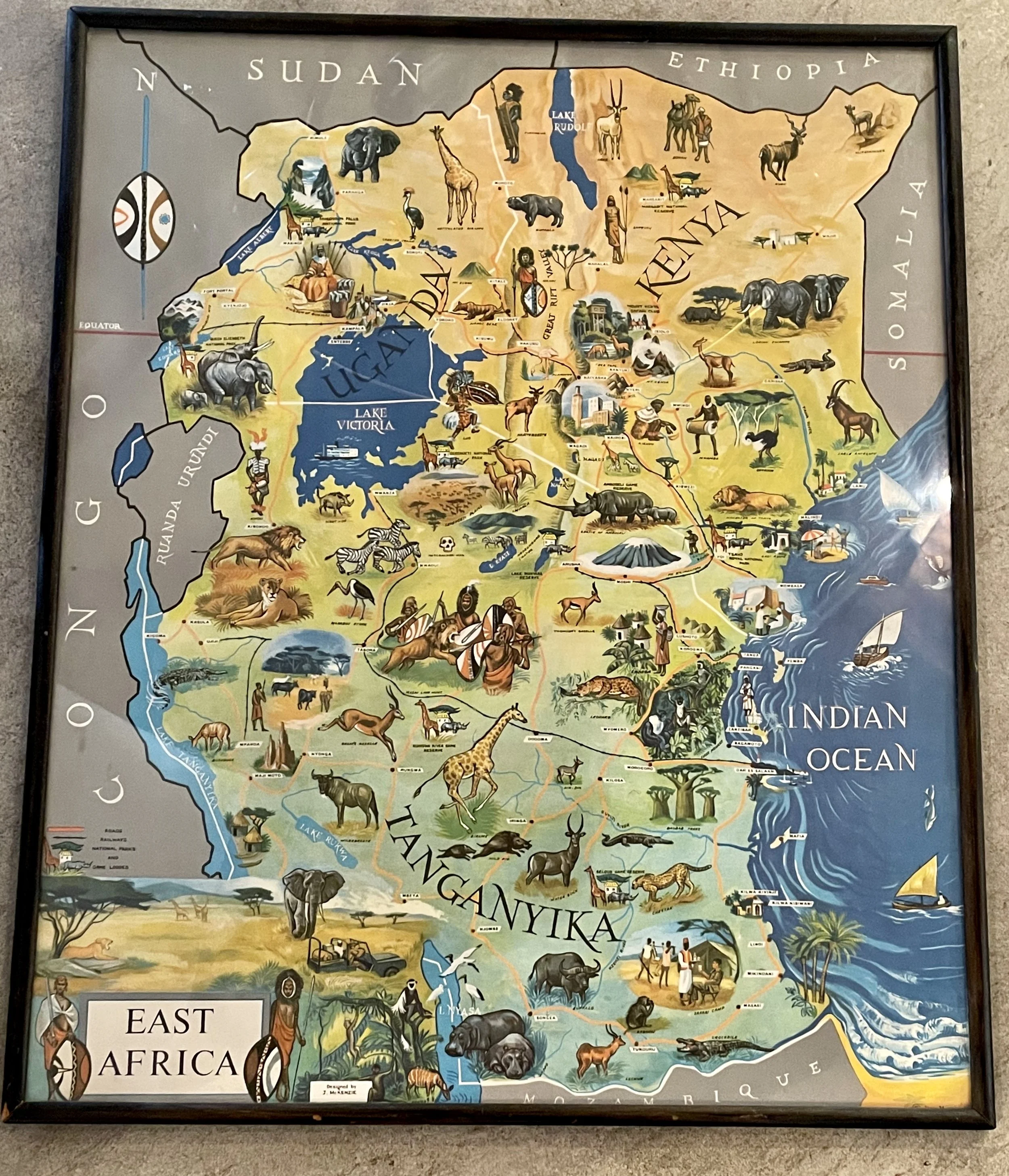 East Africa Poster