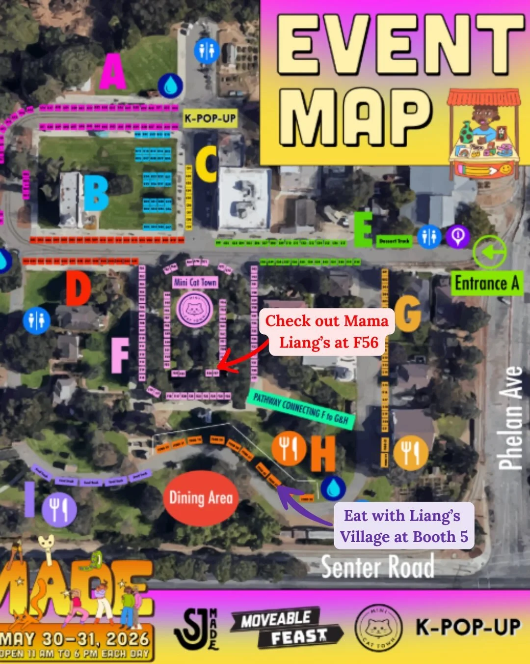 Come eat with us in San Jose! 🥟✨

Find @liangsvillage and @mamaliangs at the @sjmade Fest in San Jose this weekend.

It&rsquo;s going to be a fantastic event featuring over 250 local artists, makers and creators all in one outdoor space. We&rsquo;ll