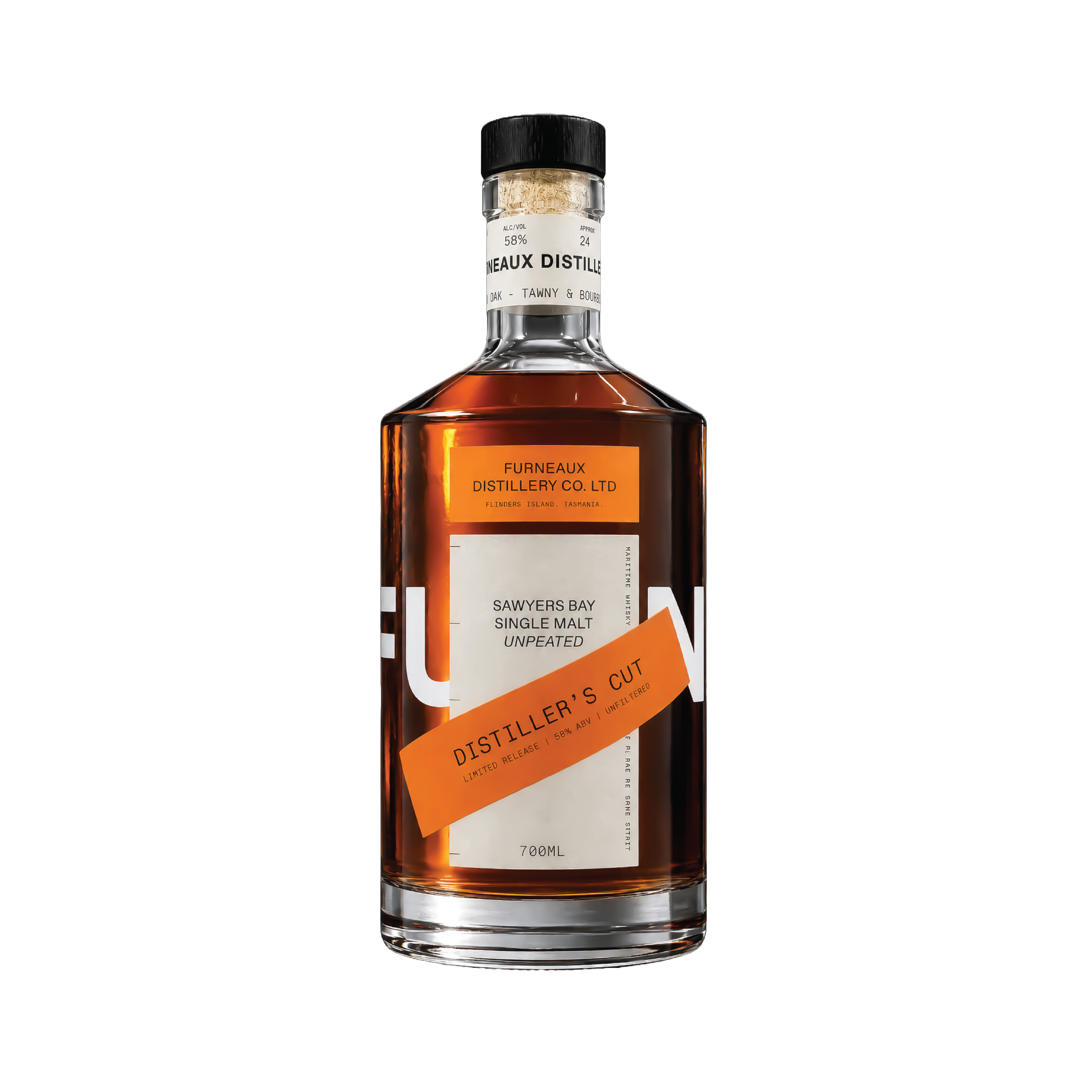 Sawyers Bay Distiller's Cut Tasmanian single malt whisky Furneaux Distillery