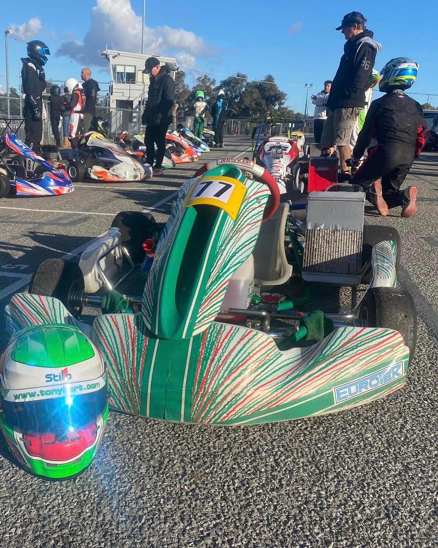 @_chase_77_ and @hmcg_racing were on fine form today in their Tony Kart 401RRs. Purple lap times in KA2, KA3 and TAG Light, couple of wins for Hugh McGuire and joint on points for the win for Chase Wildman in KA2.

Some other solid performances were 