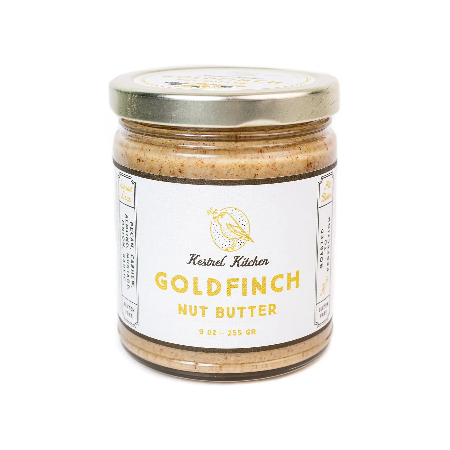 Goldfinch  |  Pecan + Cashew + Mustard + Garlic