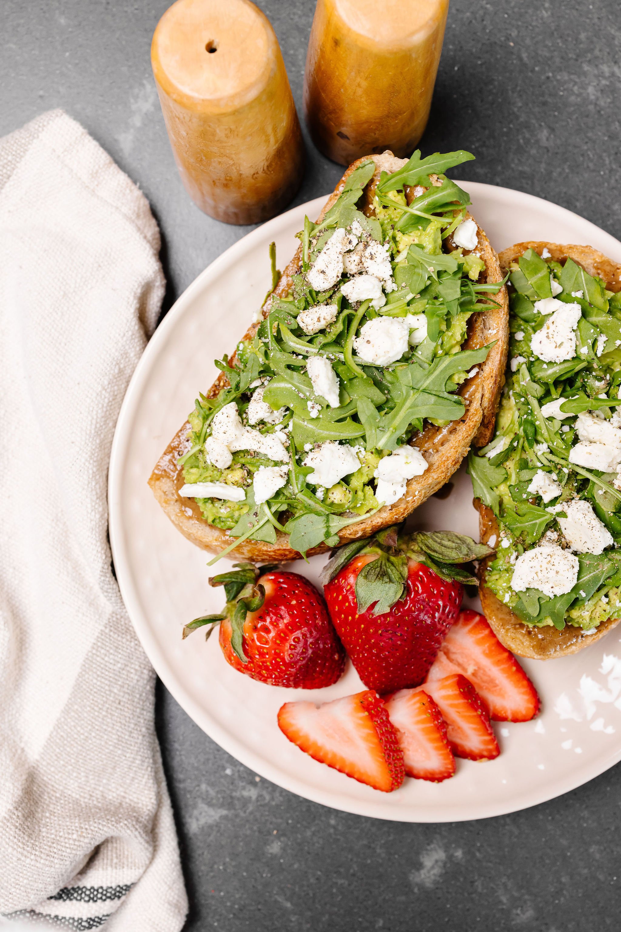 Sweet and Spicy Avocado Toast