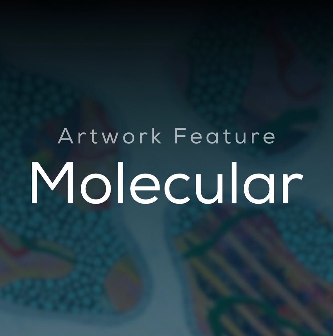 Introducing Molecular 🎨 

A captivating exploration of texture and depth! Selectively creating webs and connections in previous layers that are open through the peep holes. This piece investigates abstract pathways through what you&rsquo;re allowed 