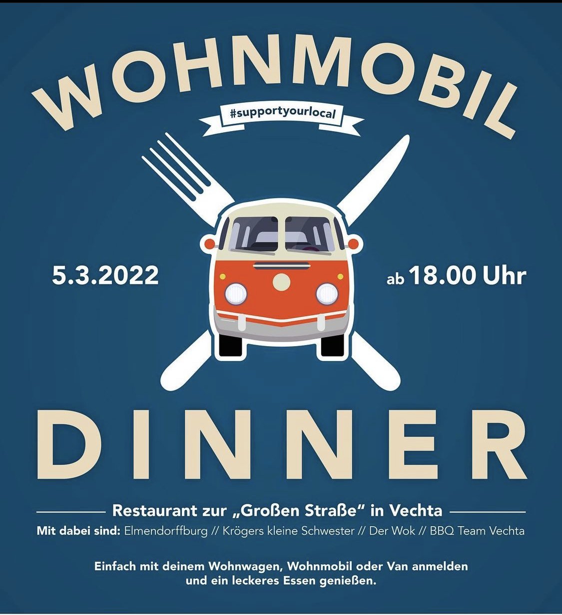 Wohnmobil Dinner in Vechta