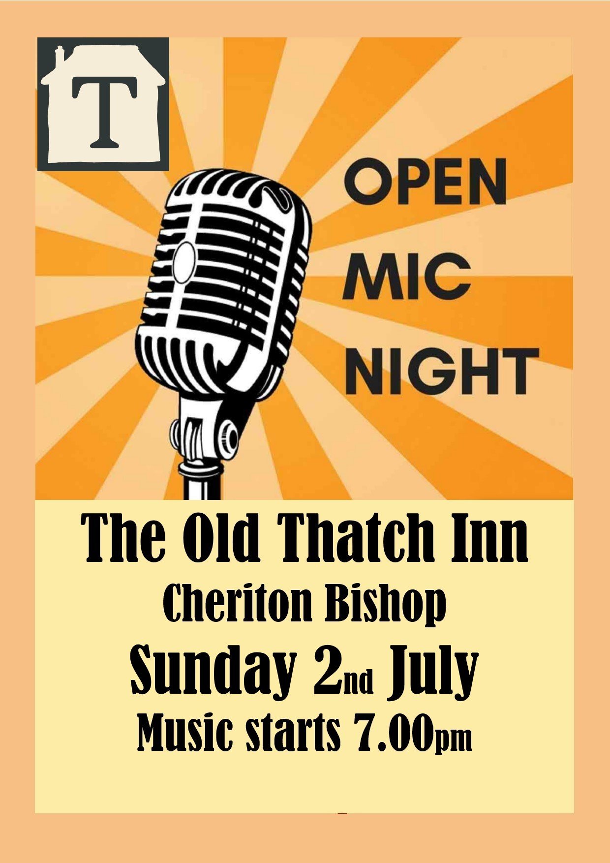 Open Mic Night - The Old Thatch Inn