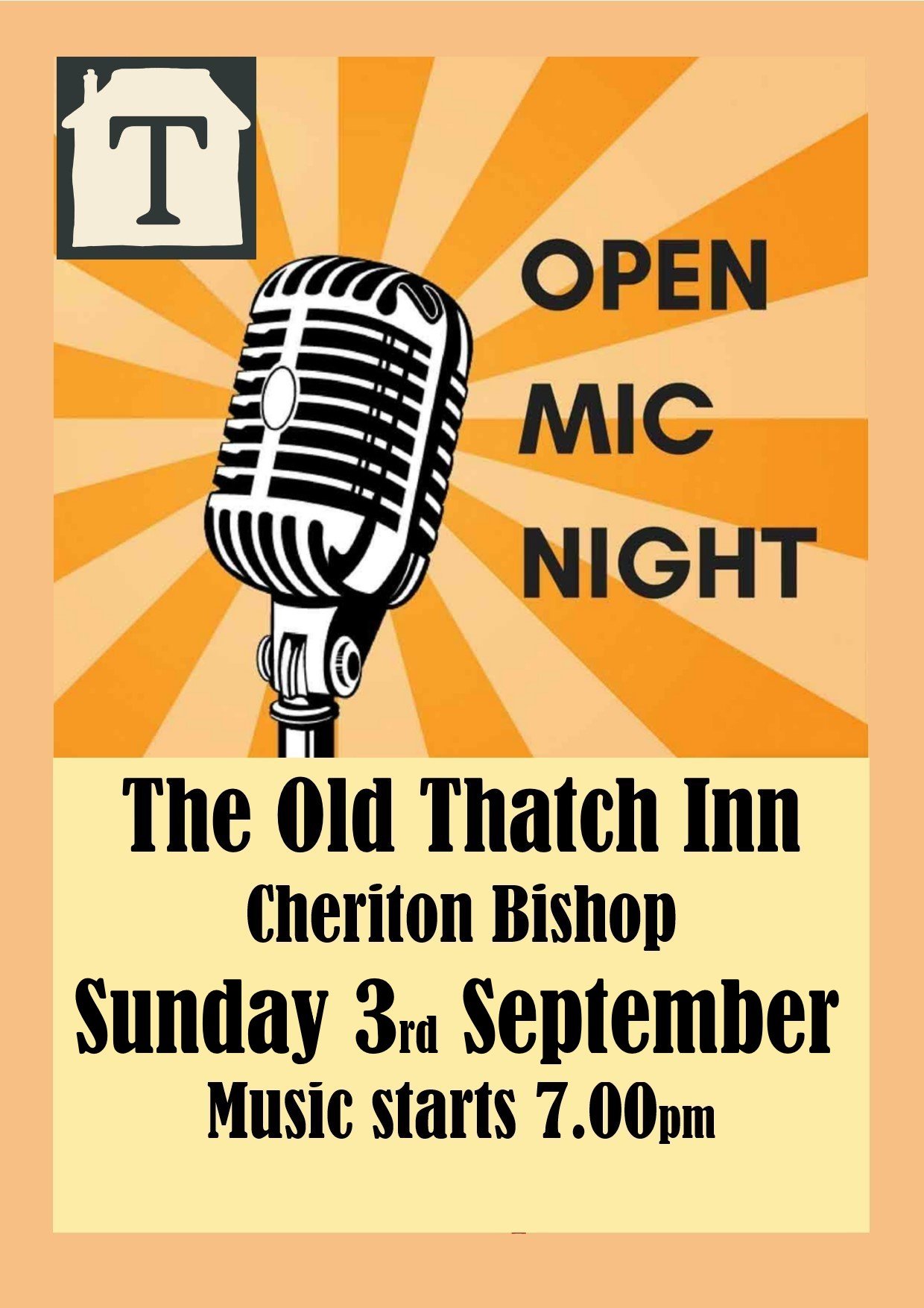 Open Mic Night - The Old Thatch Inn 