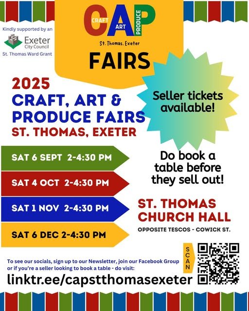 Craft, Art & Produce Fair, St Thomas, Exeter