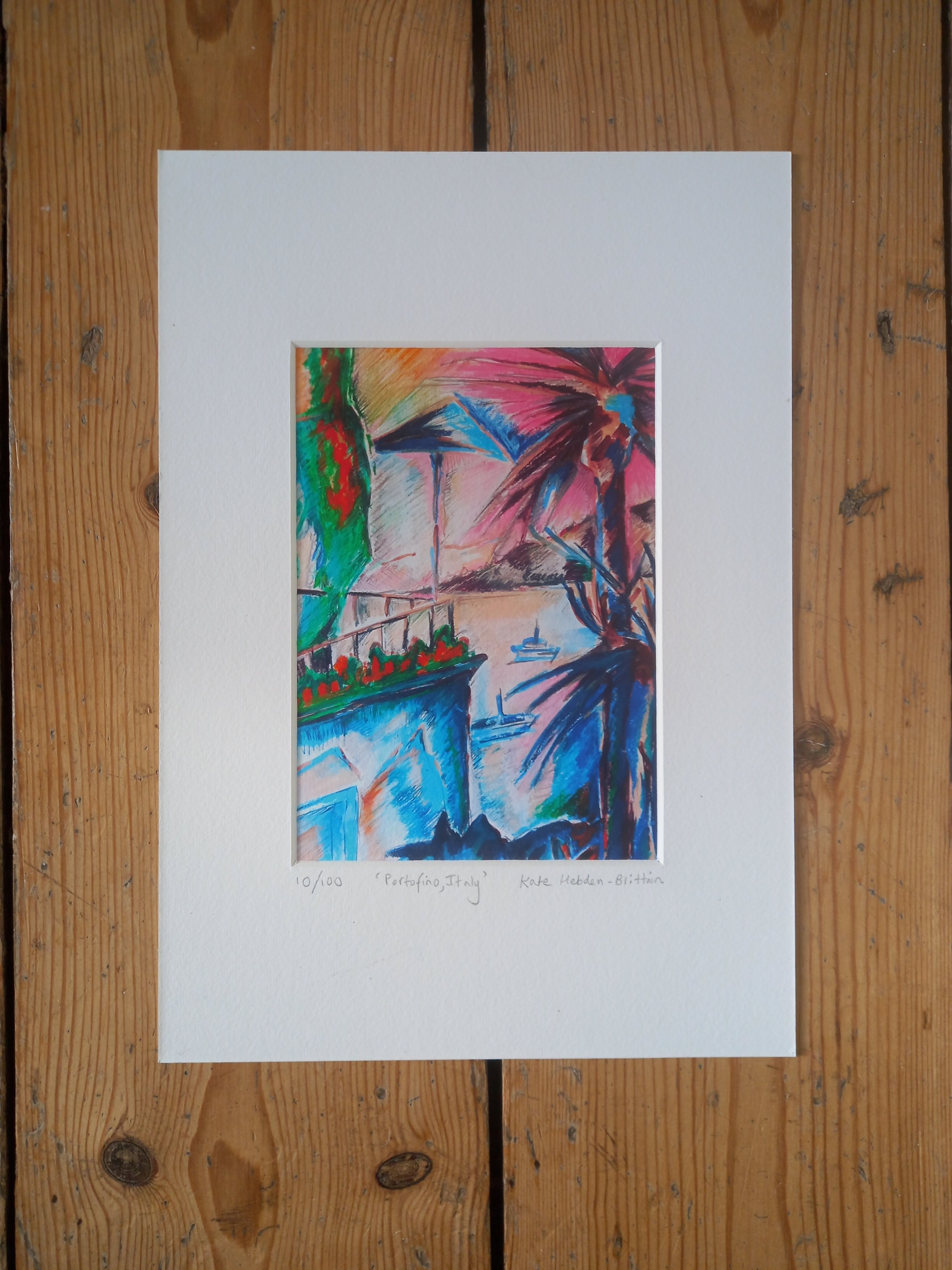 Portofino Unframed Print (Limited Edition)