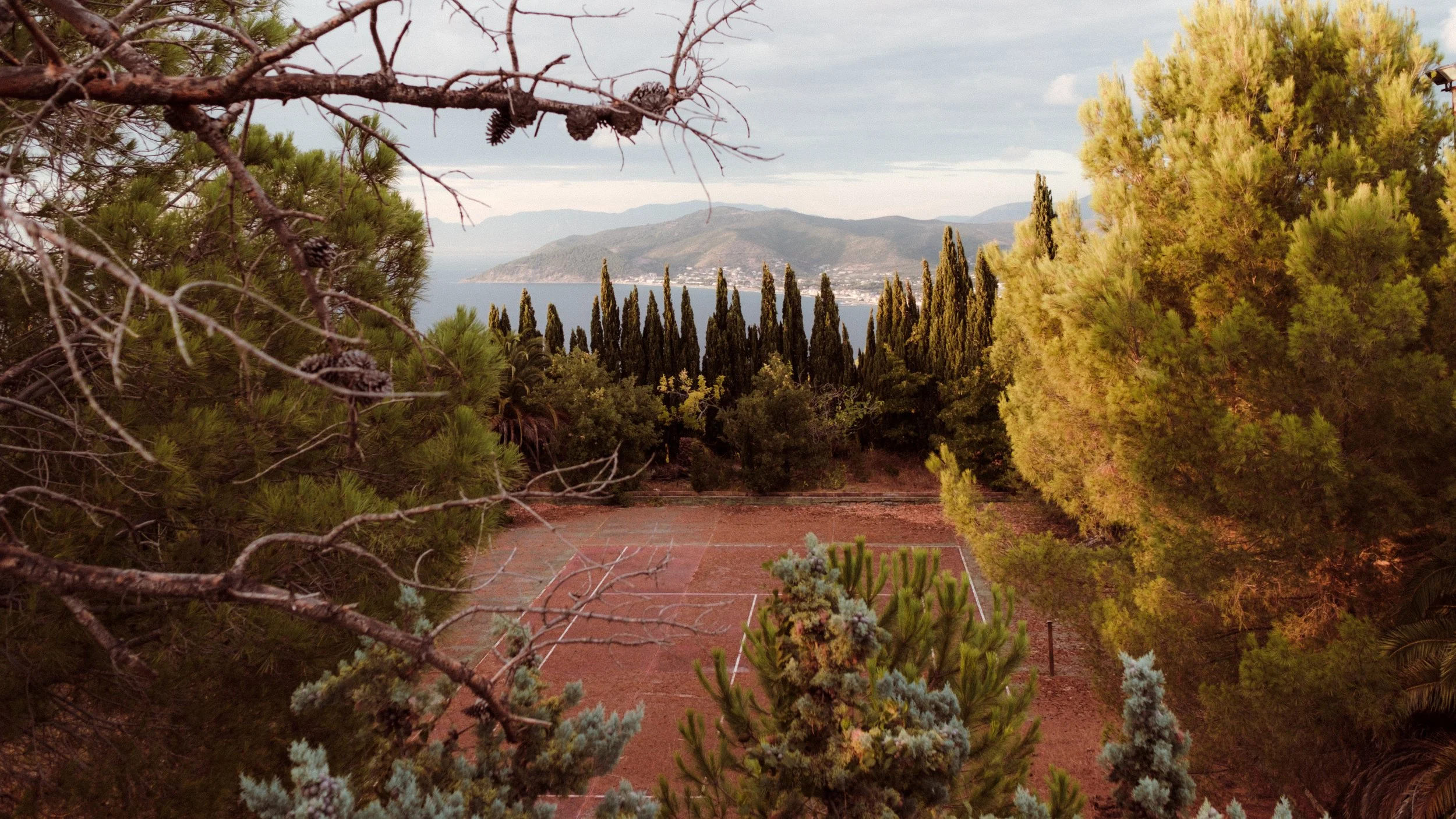 castel sandra, an abandoned luxury resort on the Cilento coast