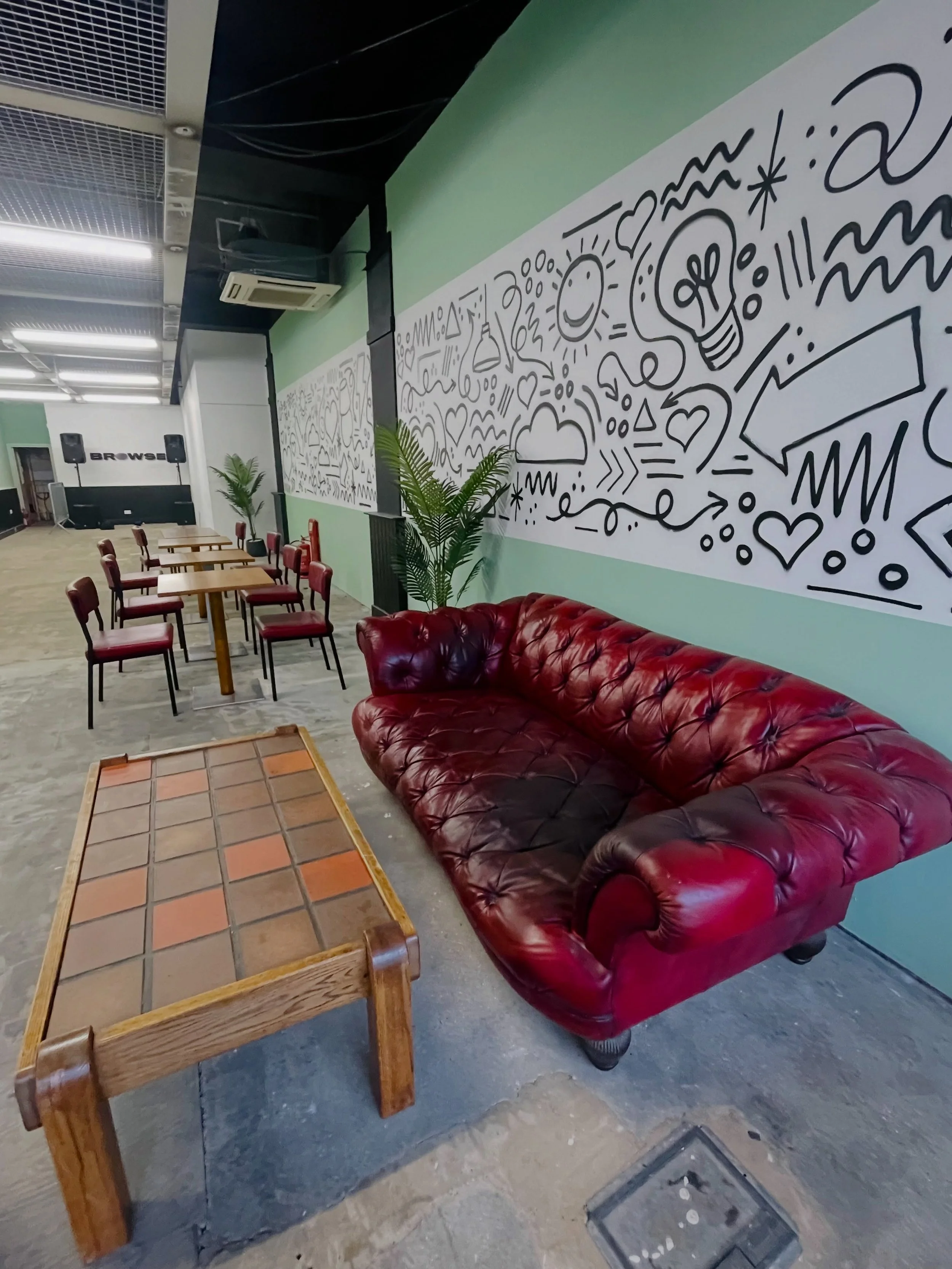 Autumn and winter event bookings are filling up at @browsestudios 

We took a former empty retail unit in Hull city centre and turned it into a flexible two floor space with plenty of character.

Upstairs works for larger events, work parties, team s