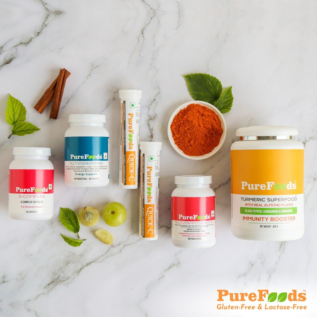 Just when you thought the festive season was over, well they have just begun! PureFoods is celebrating health with the best range of Vitamins and Supplements to keep you fit and always on-the-go! Discover our tasty, 100% Vegan and Allergen-Free Immun