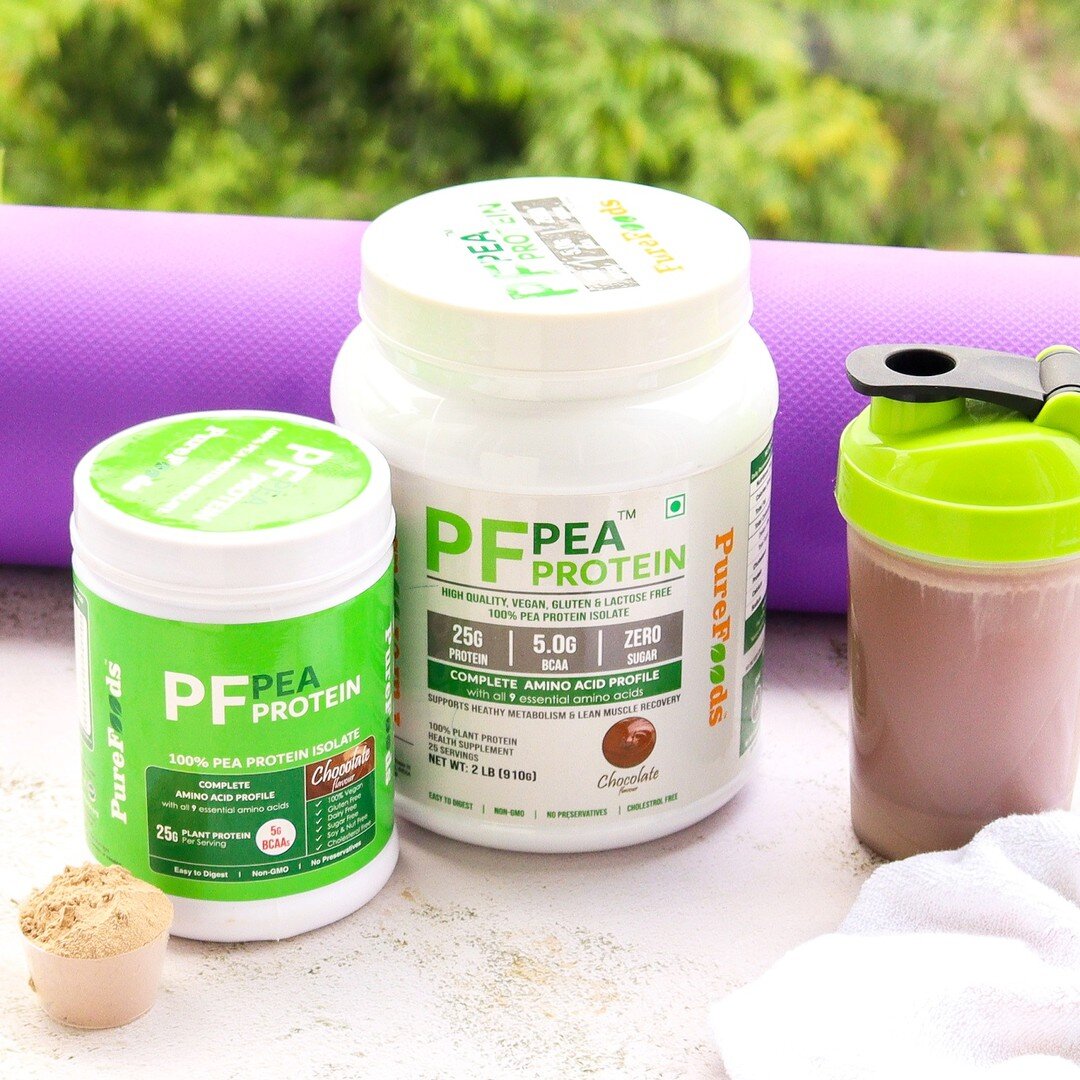 There&rsquo;s no better way to kickstart your mornings than a tasty, all natural, allergen-free, and chocolate-y heap of PureFoods Plant Based Protein Powder - available at just a click of a button @ www.PureFoods.org!

Pick the right fuel to superch