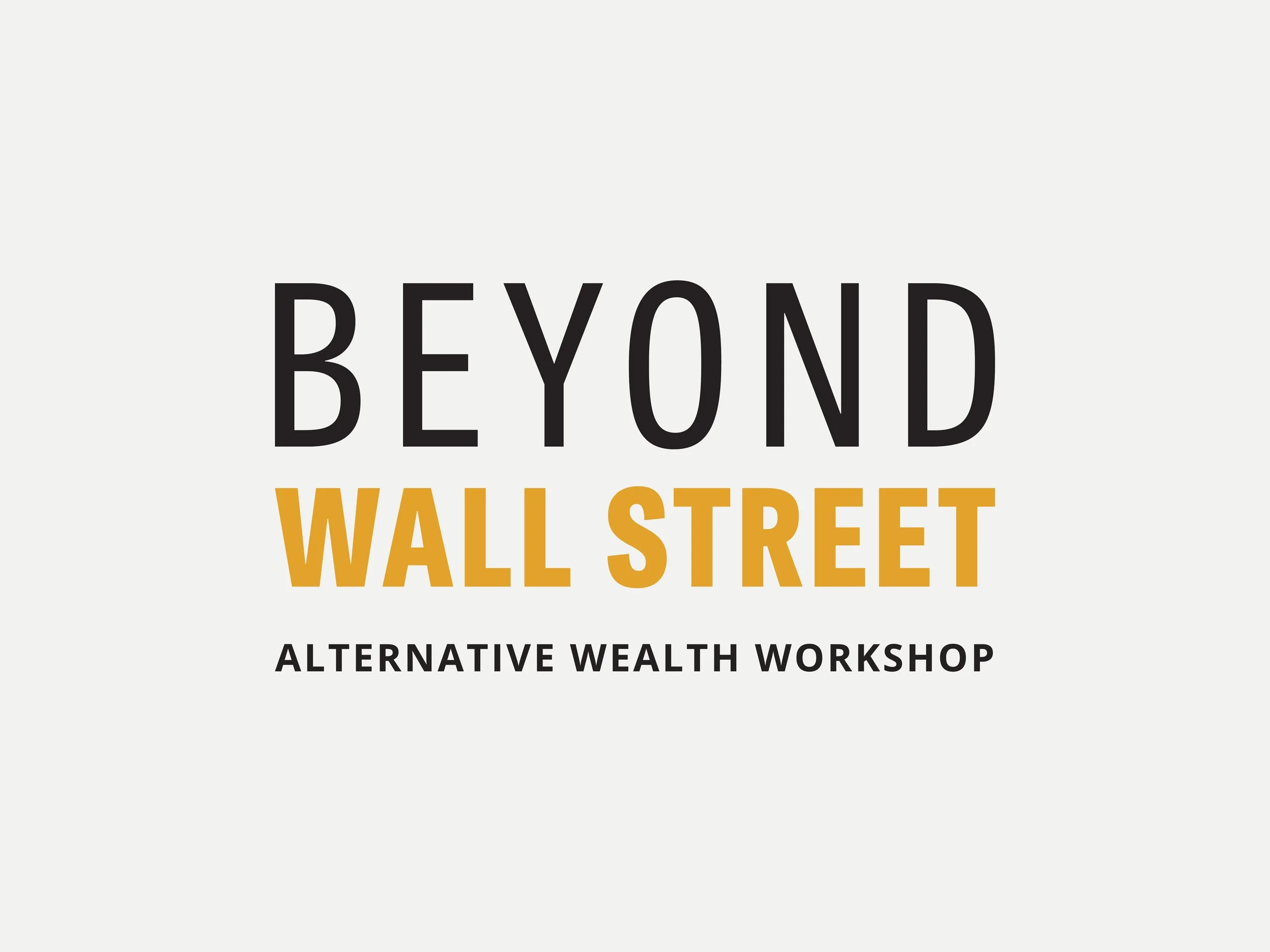 Beyond Wall Street Event