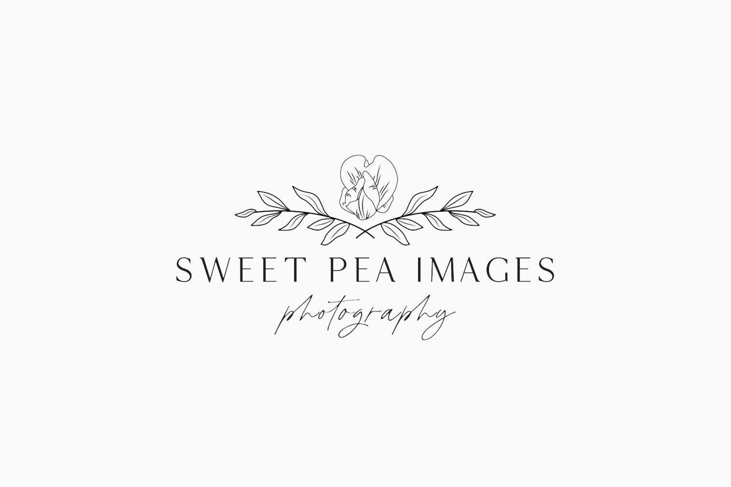 Logo for Ohio photography business Sweet Pea Images.