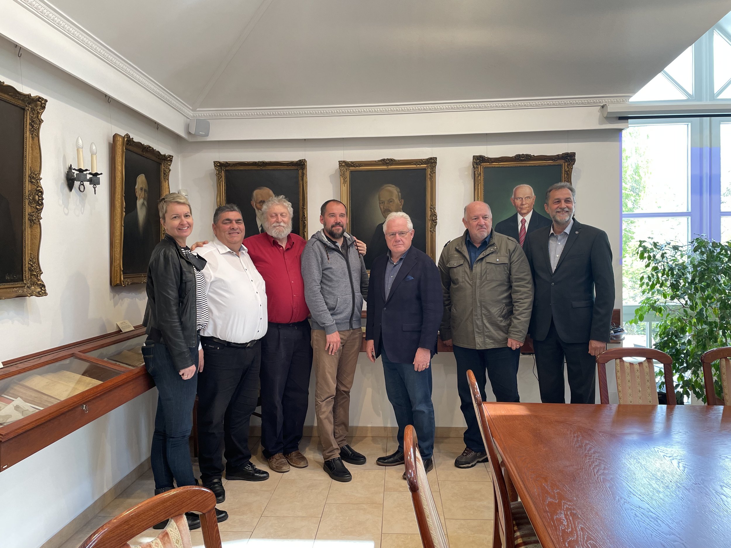 Meeting with the leaders of the World Evangelical Alliance - April 2022.