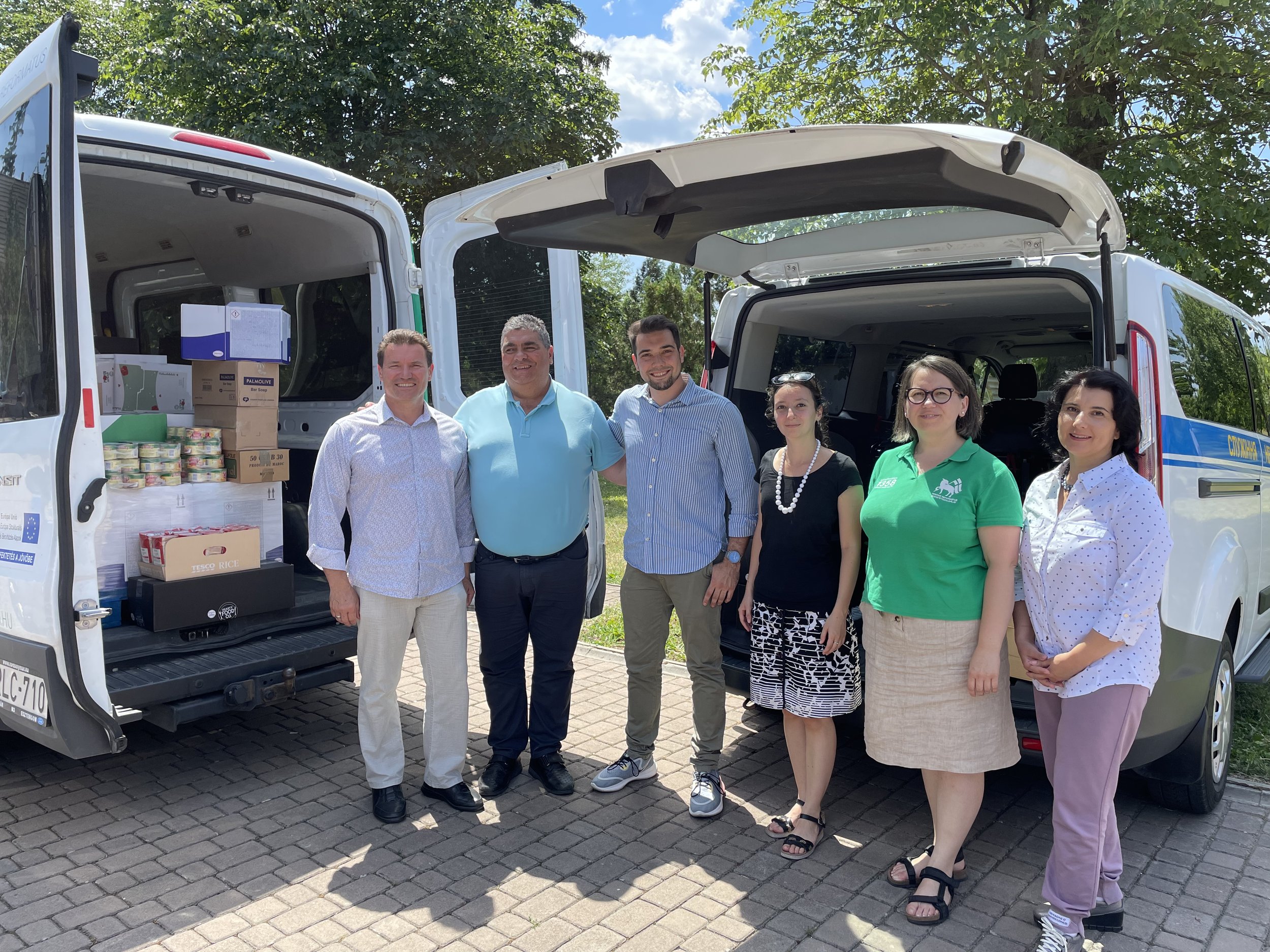 Donation for Ukrainian blind people - June 2022.