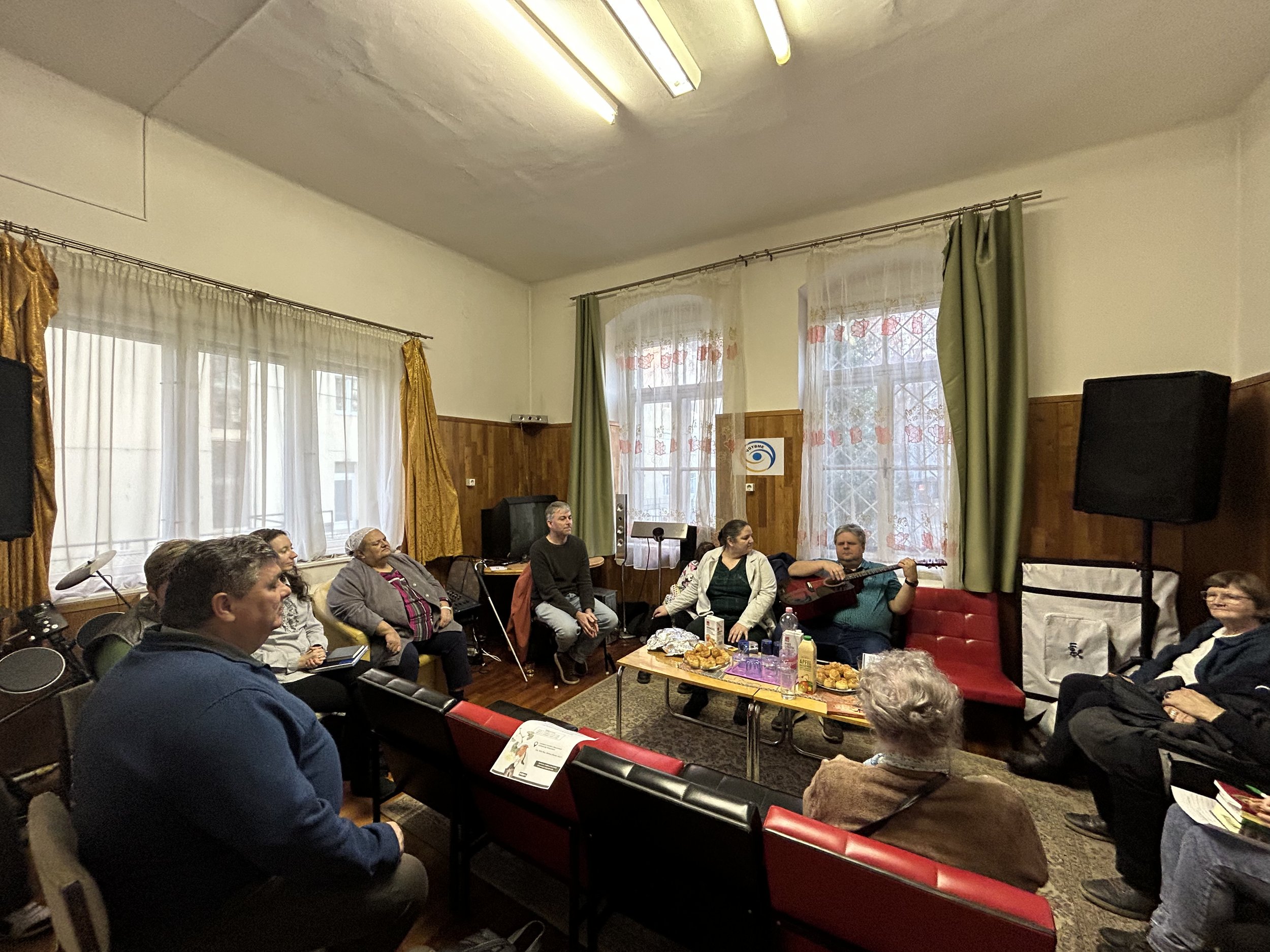 We visited in Pécs with the Reformed Blind Mission - December 2022.