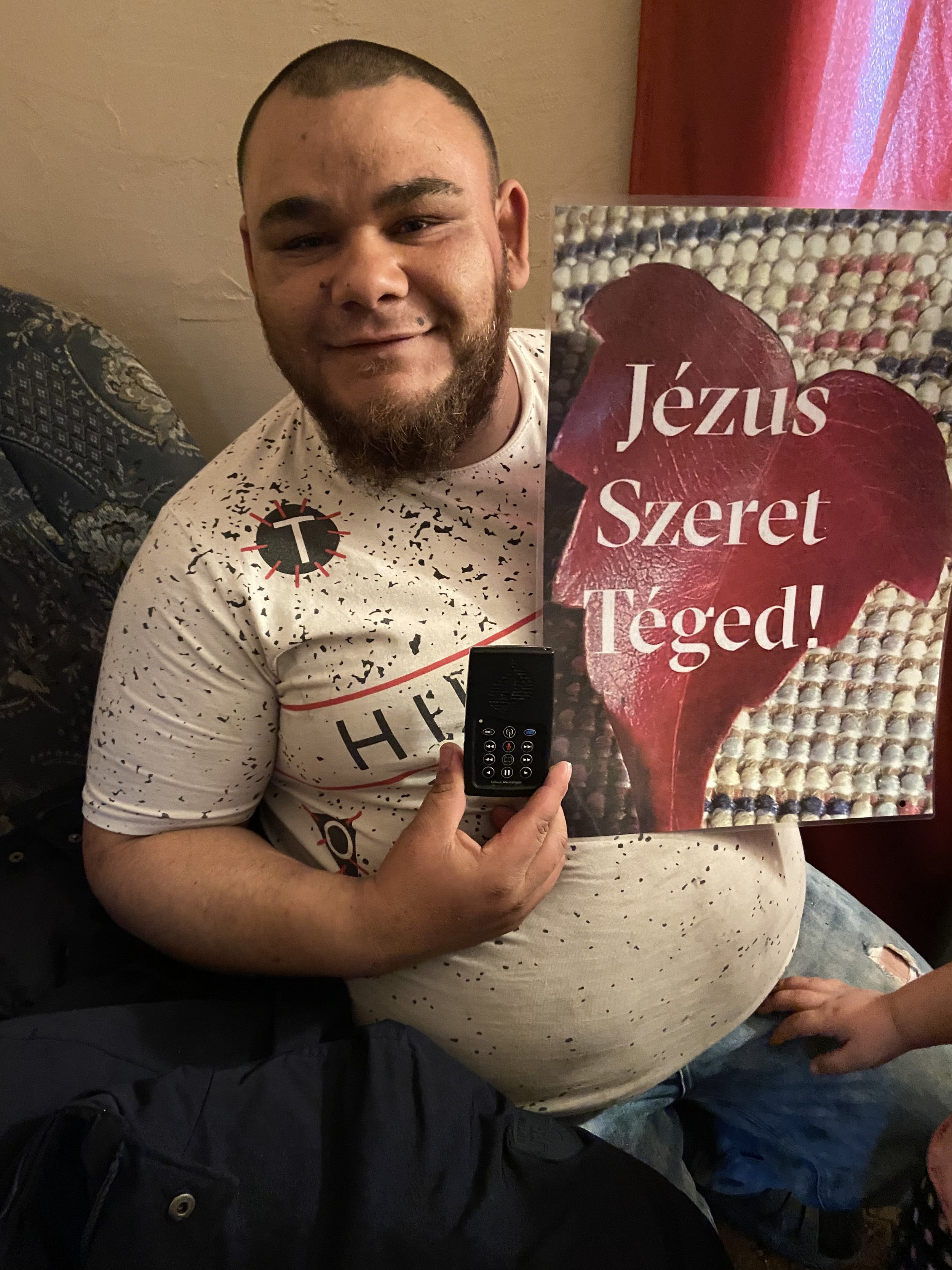 Audiobibliát osztottunk ki romáknak - 2023. március