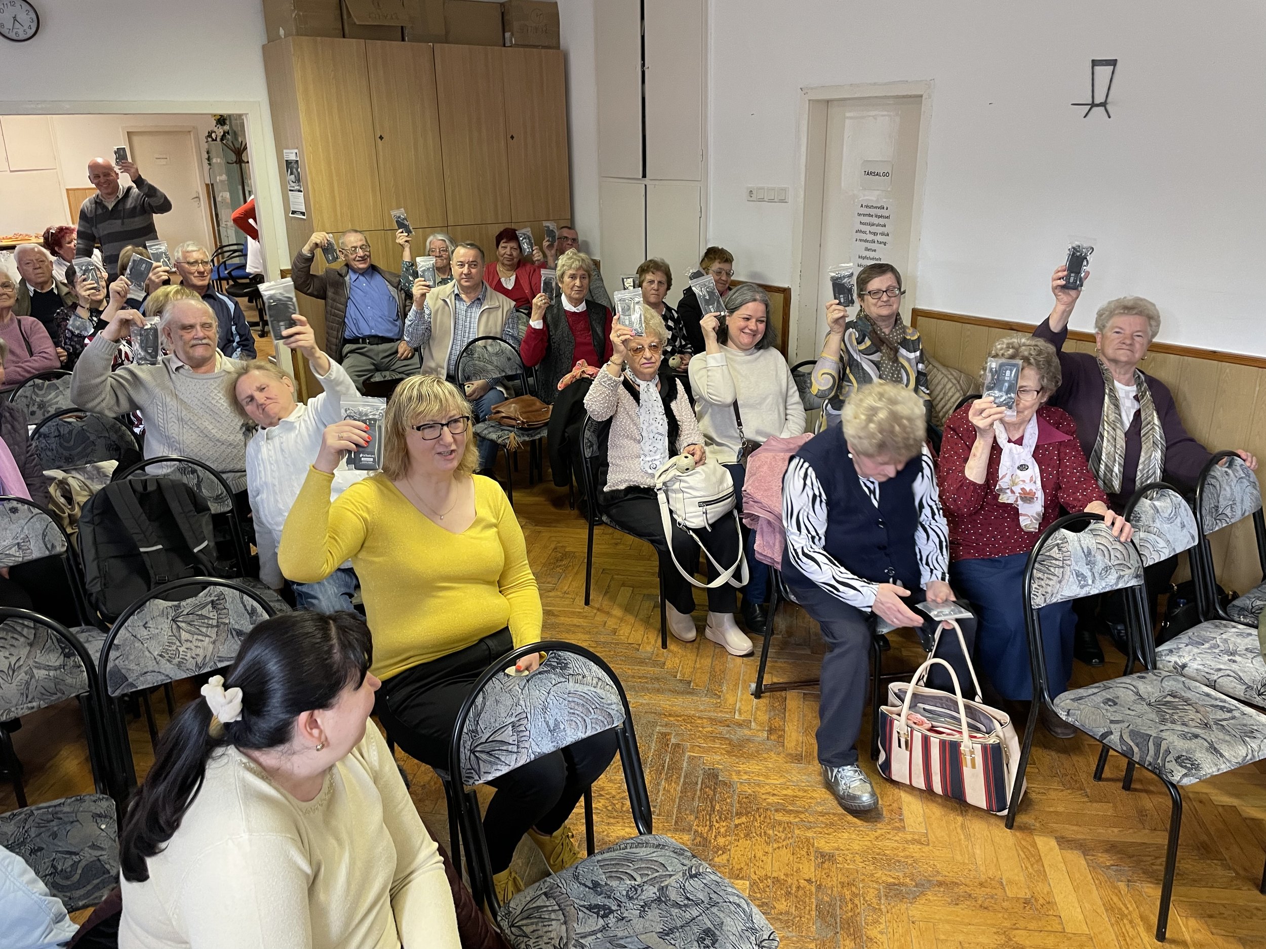 Audiobibles allocation and B4B training in Miskolc - March 2023.