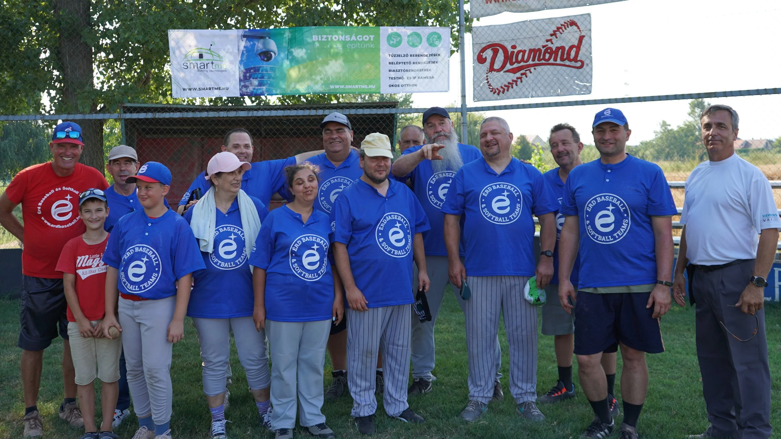 Az első magyar-olasz vak baseball mérkőzés Magyarországon- 2023. július