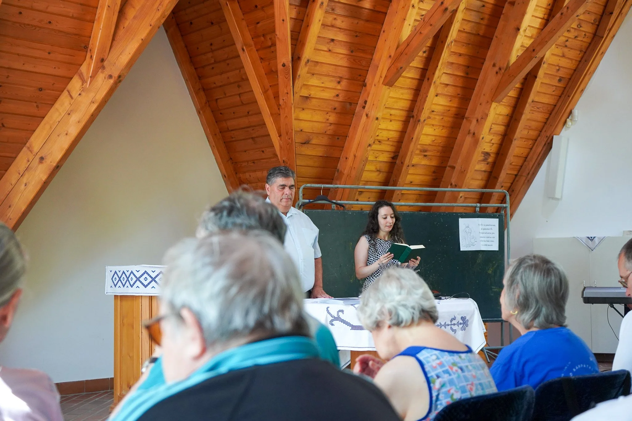 &nbsp;Istentiszteletek látássérültek számára