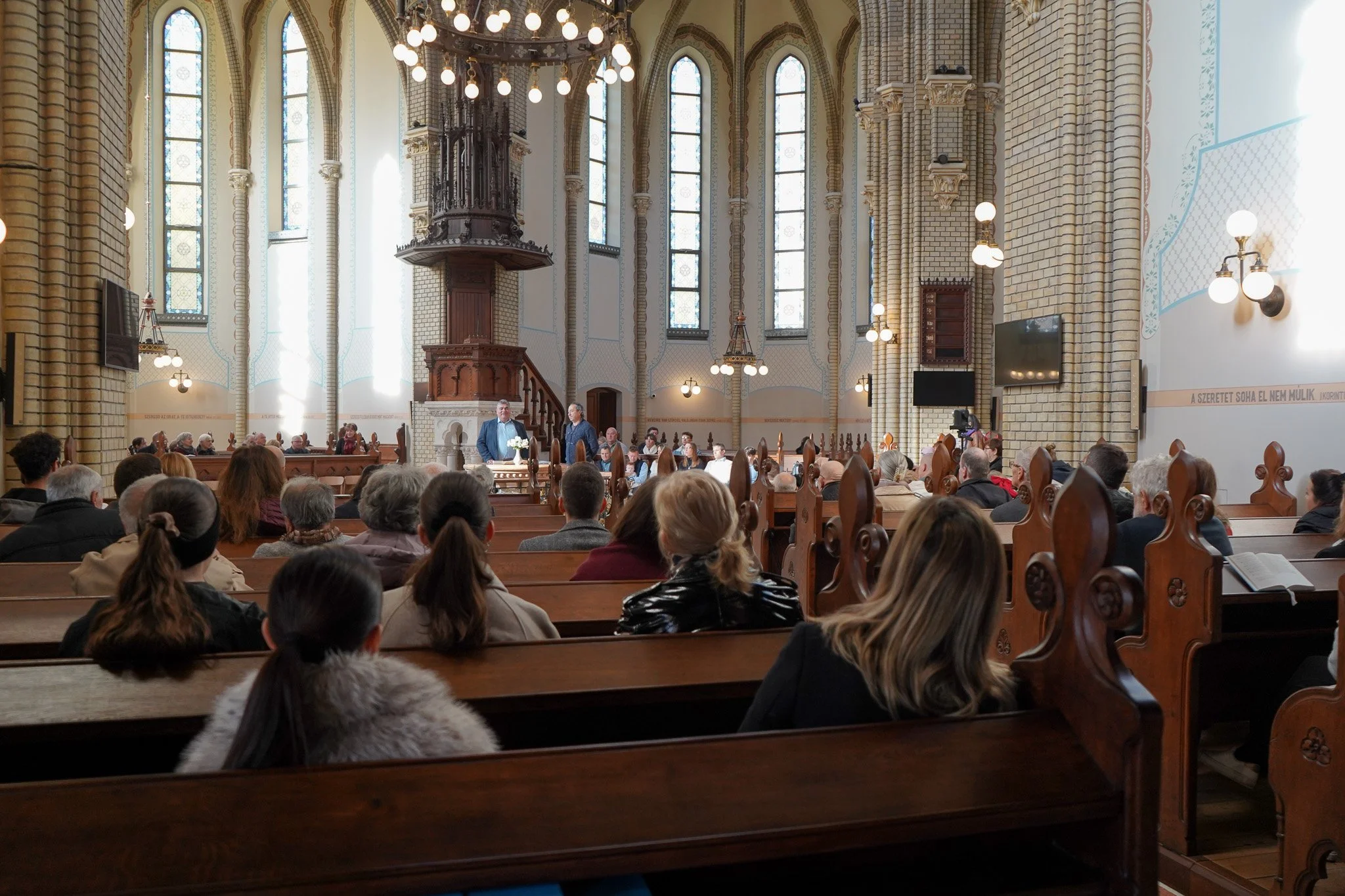 Szilágyi Dezső téri  alkalom/ Visting Szilágyi Dezső square church