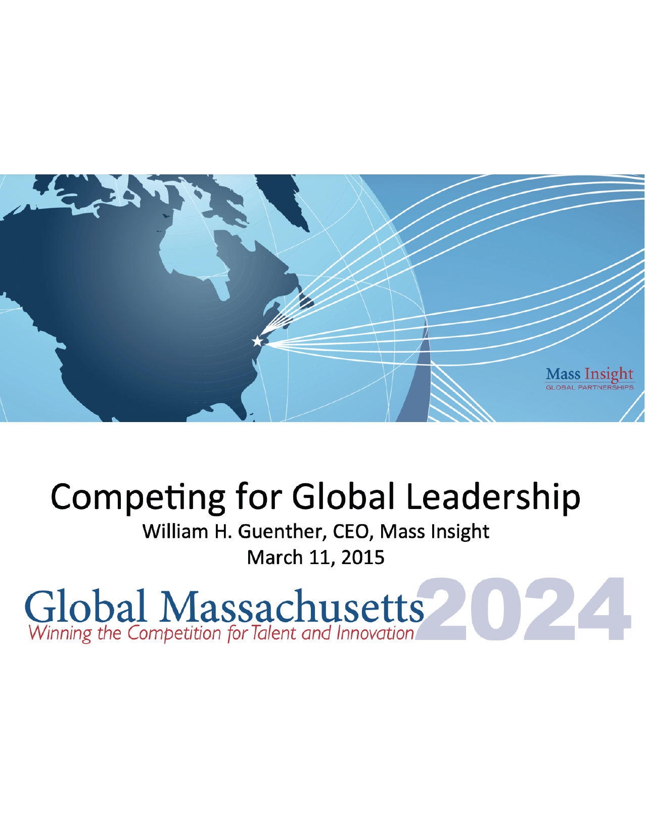 Boston Massachusetts International Strategy Presentation