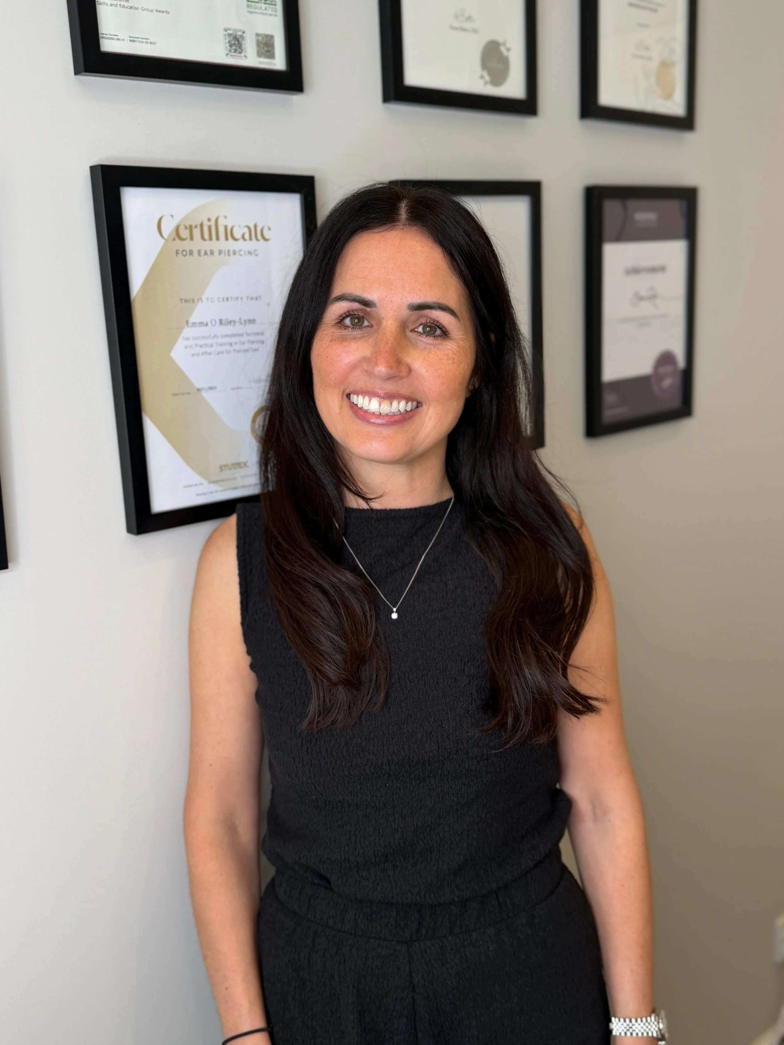 Caroline, LVL lash lift specialist at Enhanced by Emma Louise in Surbiton, Surrey.