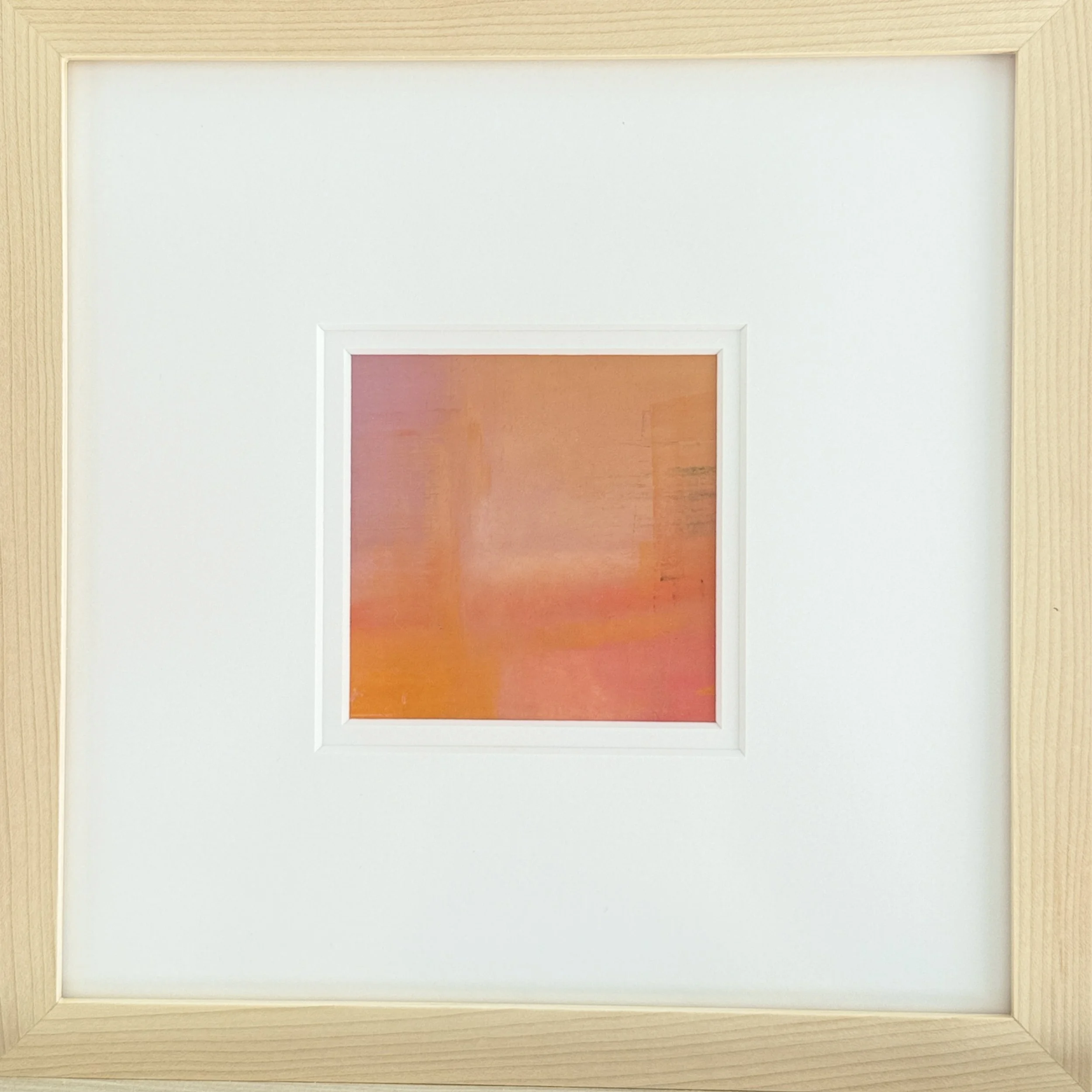 Title: S.W. No. 8/25
Medium: Oil Pastel
Size: 4' x 4'
Framed: 9.75" x 9.75"
Price $150