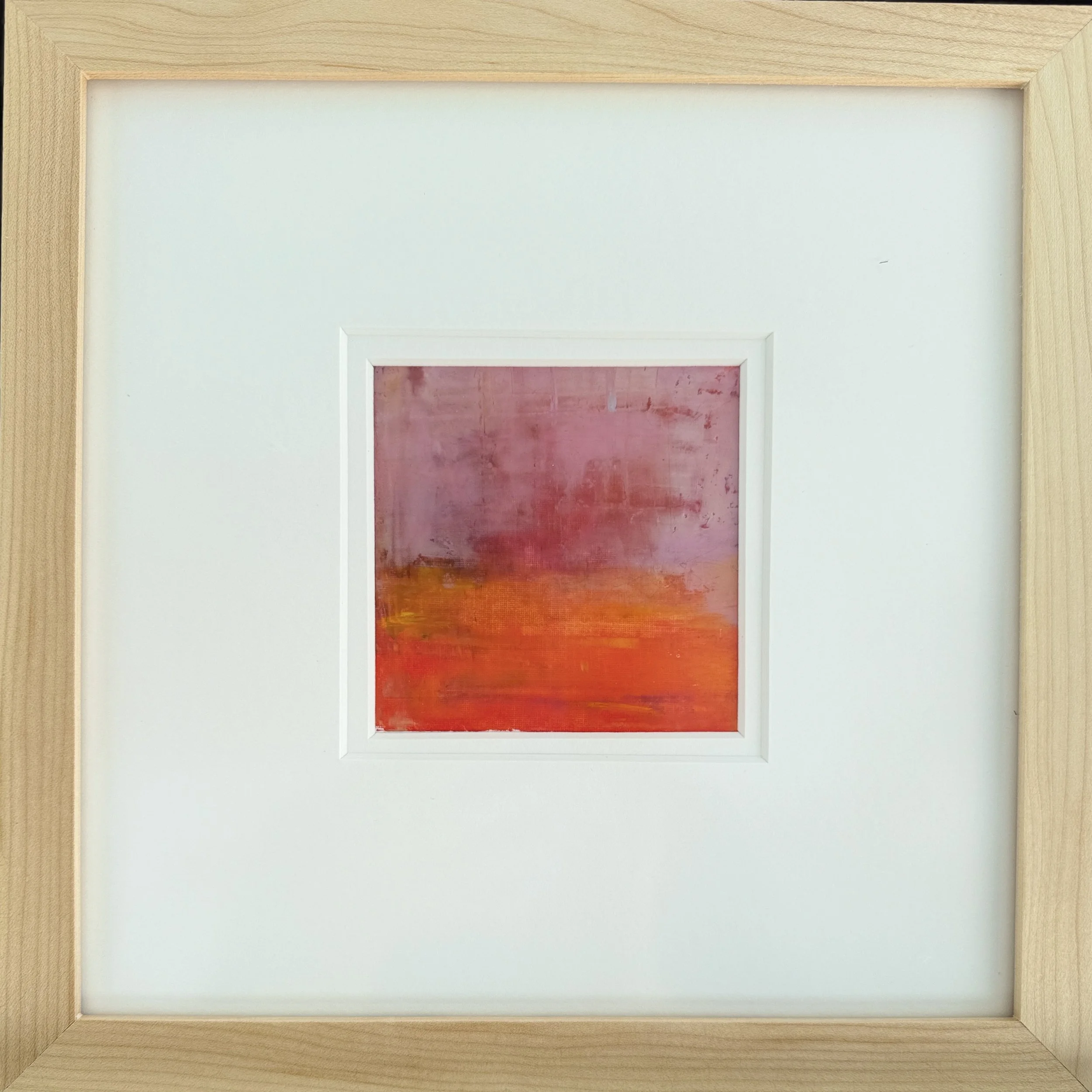 Title: S.W. No. 1/25
Medium: Oil Pastel
Size: 4' x 4'
Framed: 9.75" x 9.75"
Price $150