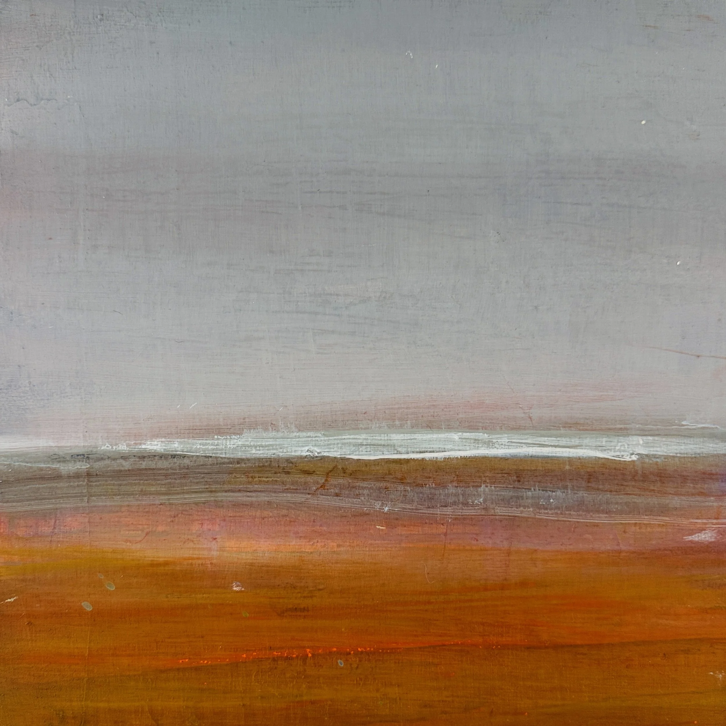 Title: E. 04
Medium: Acrylic and graphite on a wood panel
Size: 12 x 12"
Framed: 17.5 x 17.5"
Price $350