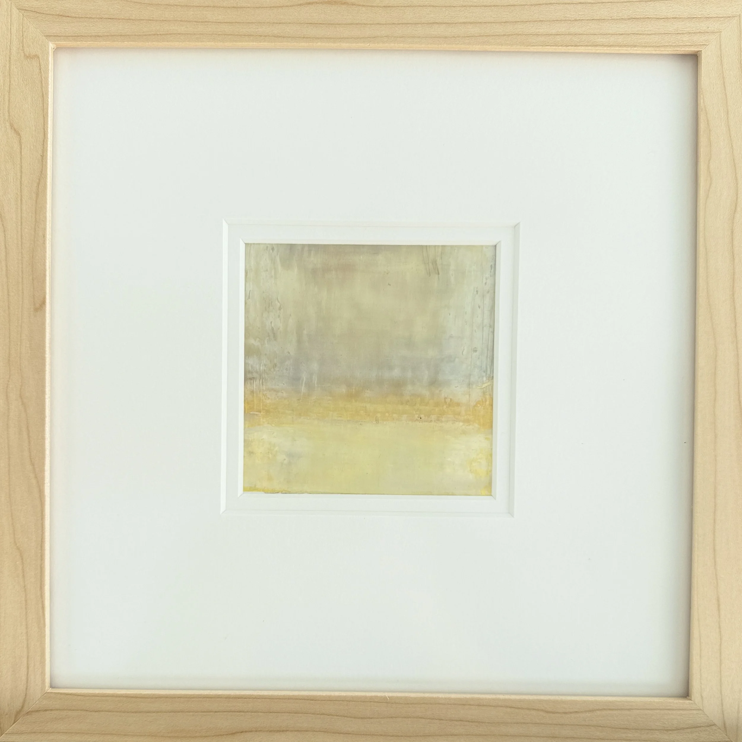 Title: S.W. No.  2/25
Medium: Oil Pastel
Size: 4' x 4'
Framed: 9.75" x 9.75"
Price $150