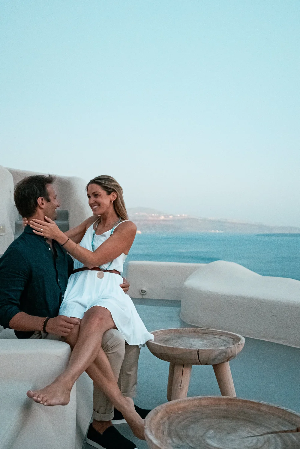 Tim and Fin in Greece