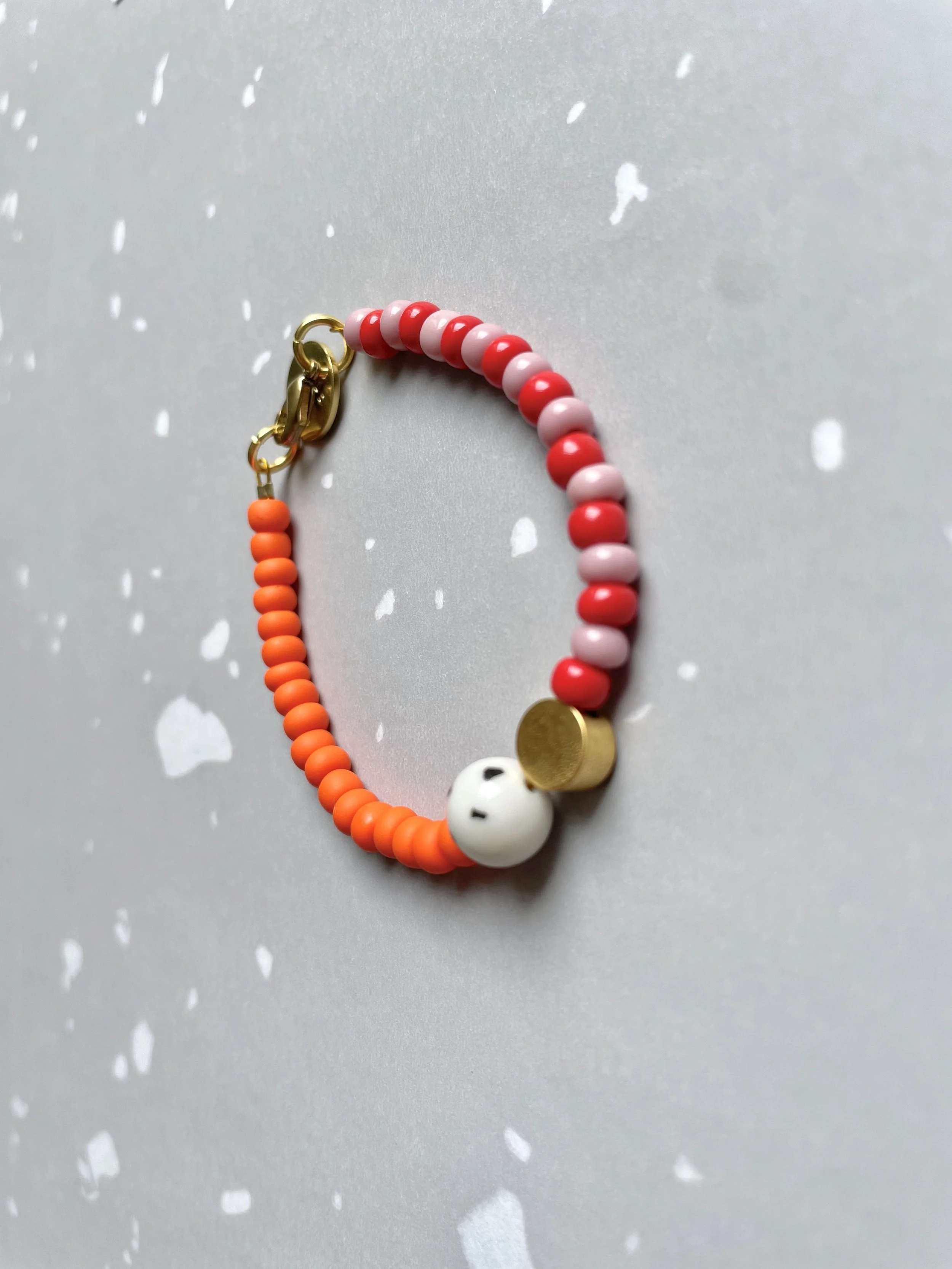 tinyday studiobloom Perlenarmband-kids- orange