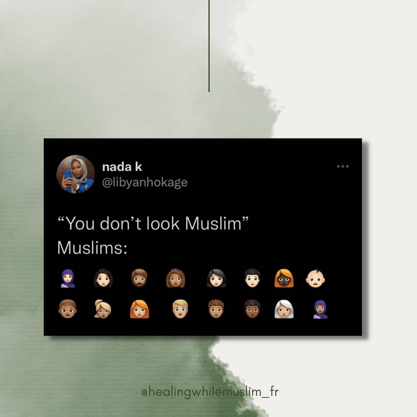 Les gens et leurs st&eacute;r&eacute;otypes infinis : 
Nous : 👁 👄 👁