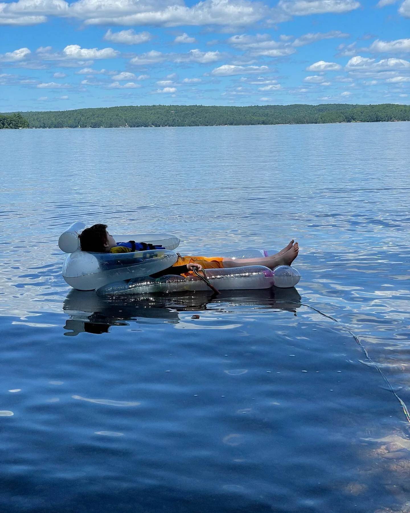 Living his best life.