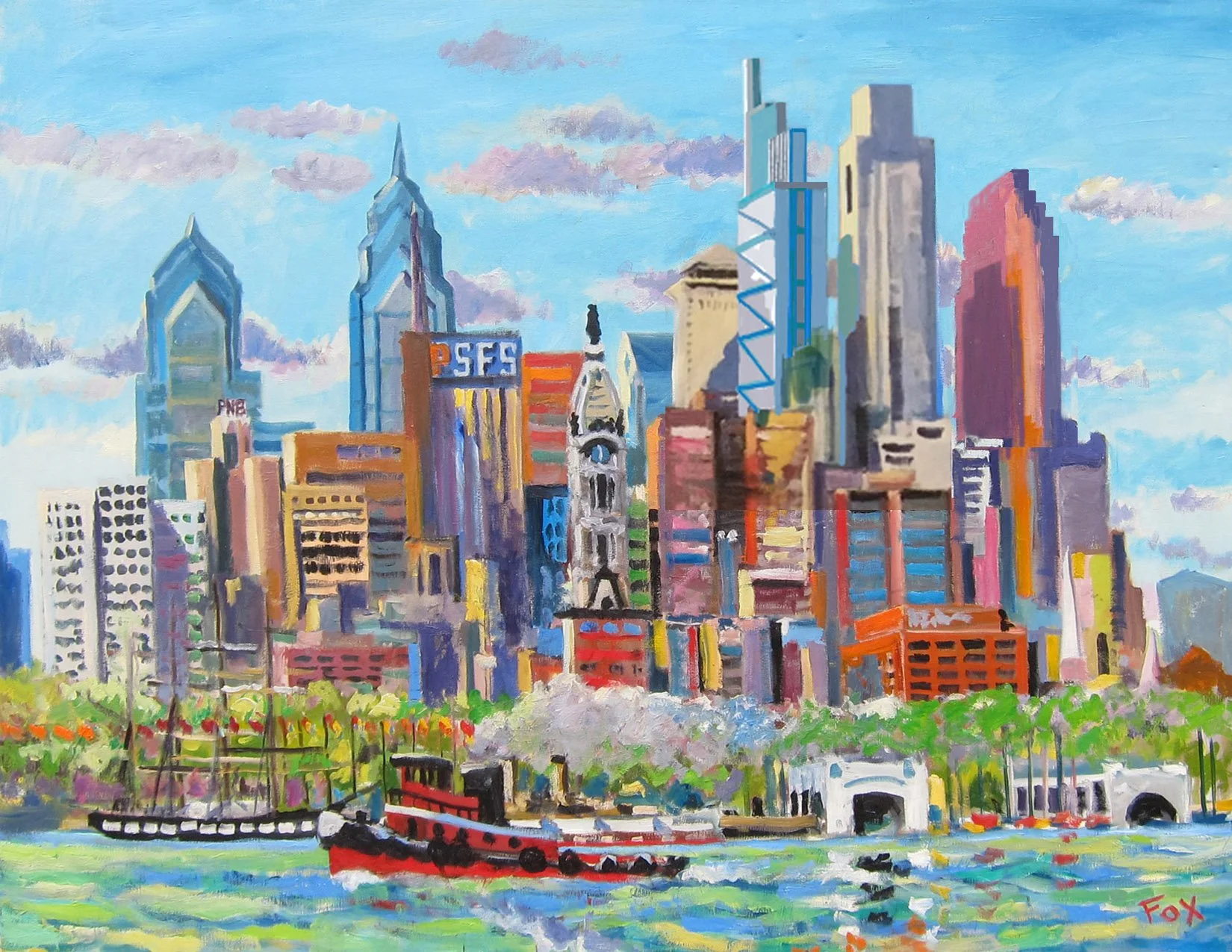 Philadelphia Waterfront #1