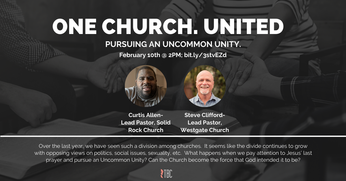 Conversations that Matter  - One Church. United.