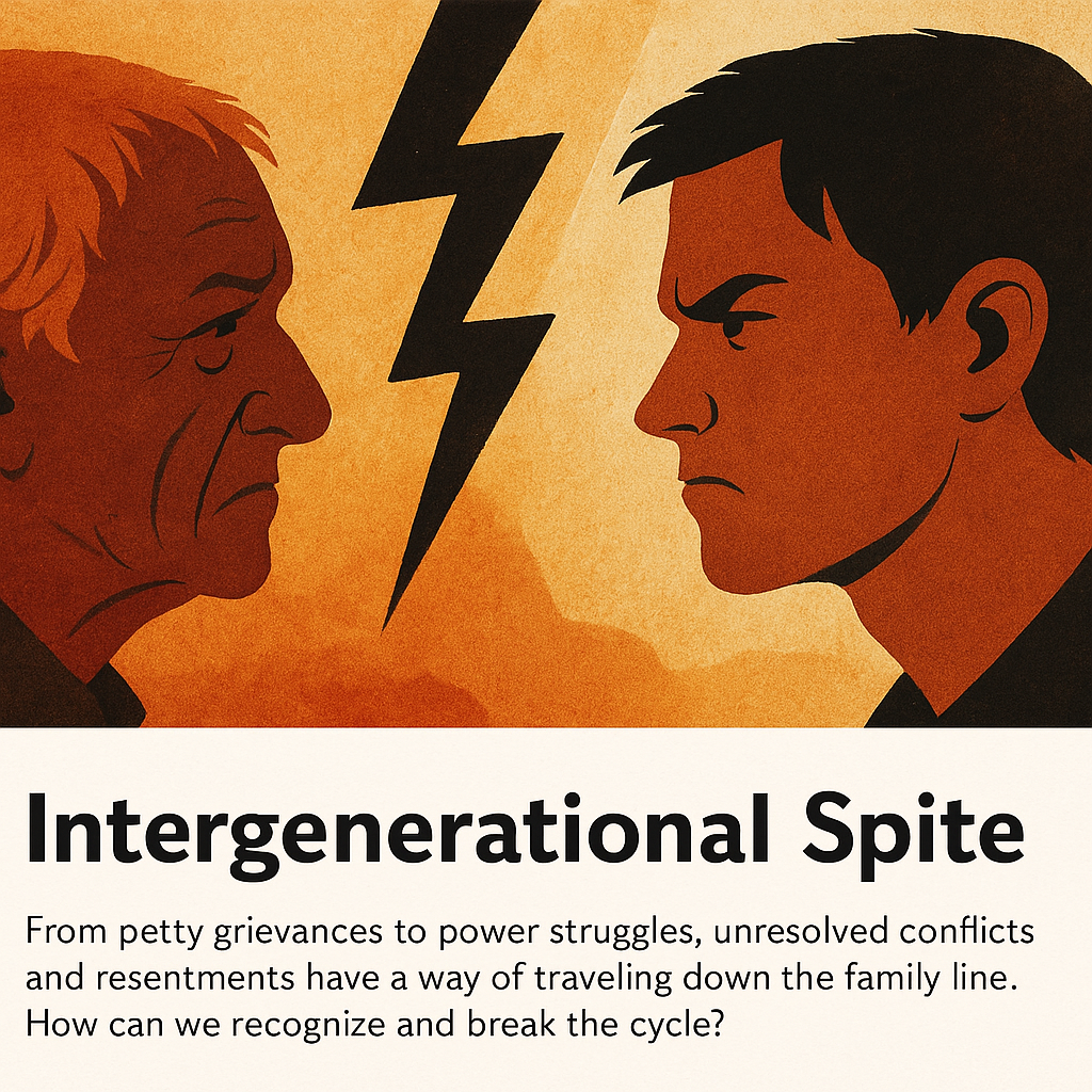 Intergenerational Spite and the Emotional Debts We Inherit