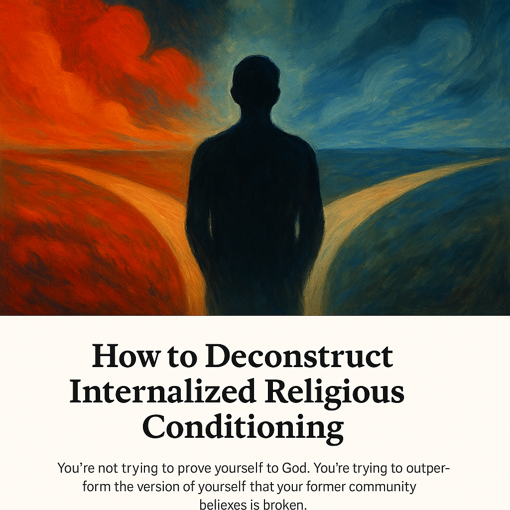 How to Deconstruct Internalized Religious Conditioning