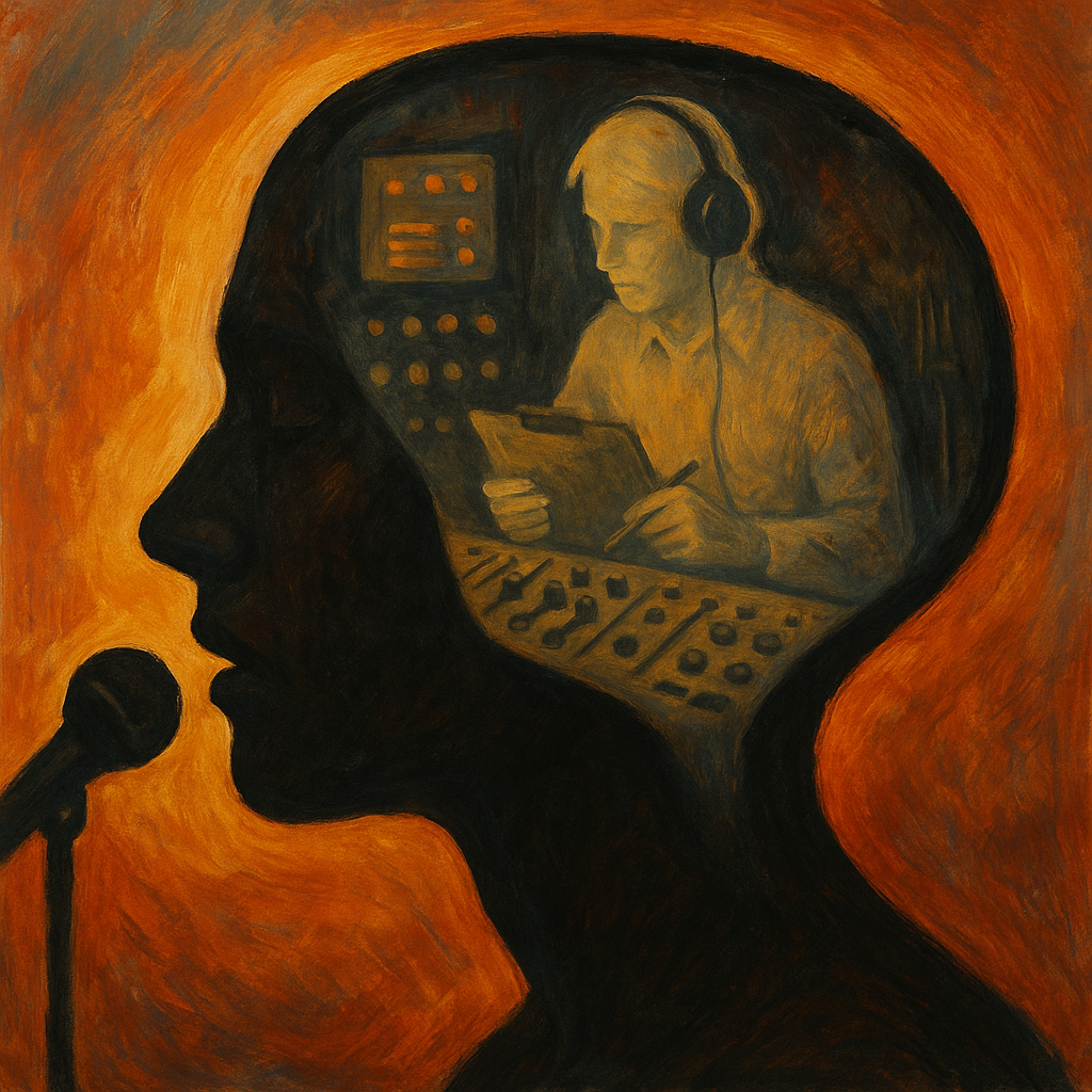 When the Mic Goes Hot: The Jolt of Sudden Self-Awareness