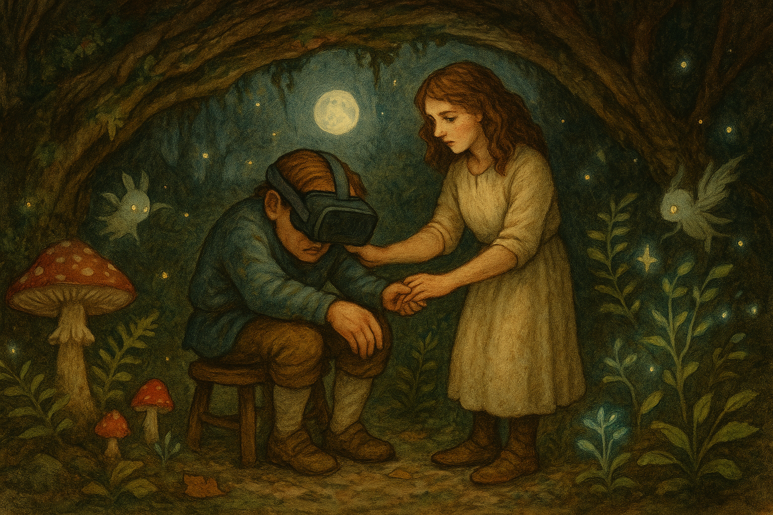 Learning to Walk Myself Through Panic